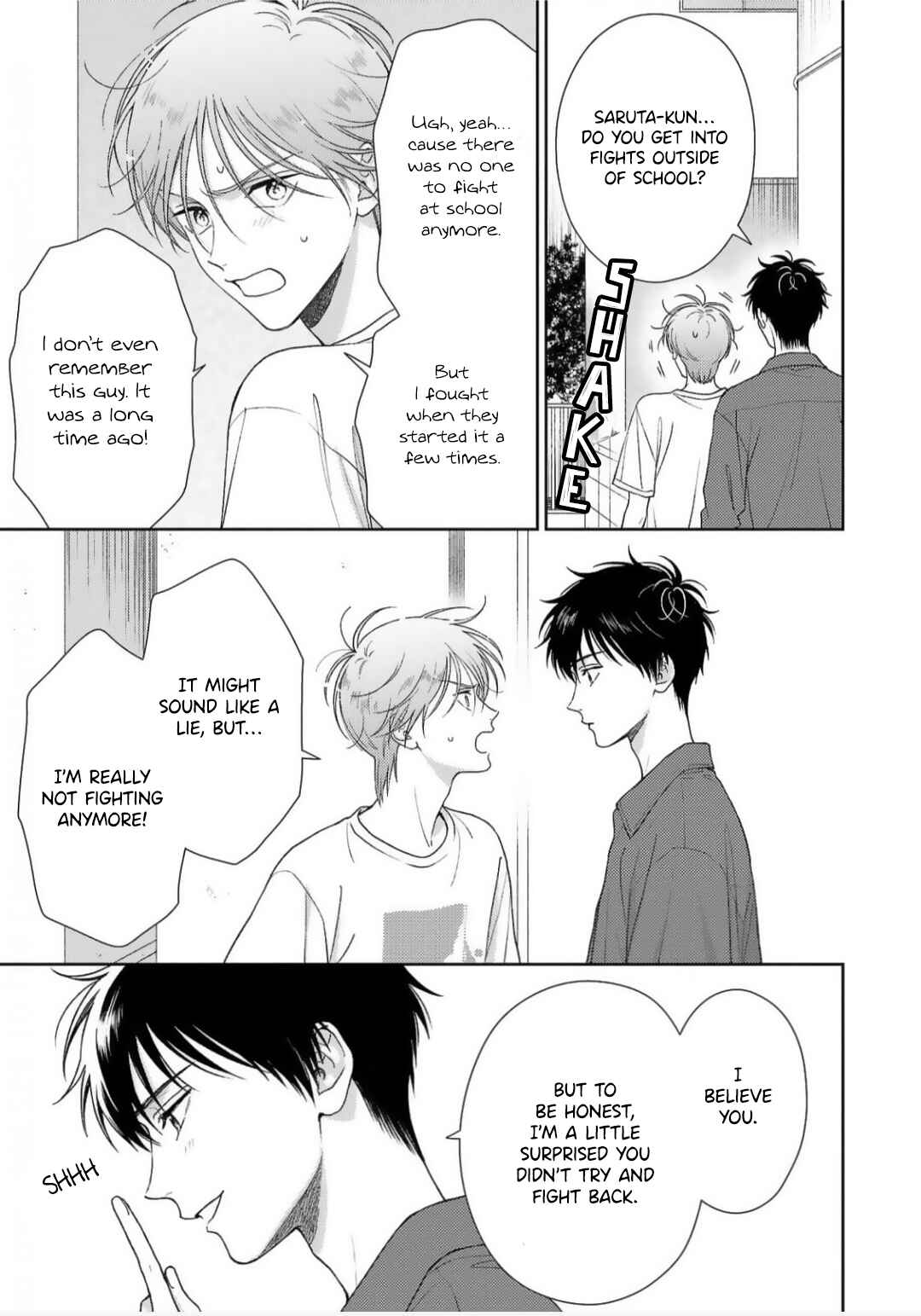 Page 16 Chapter 7 Toratsuki-kaicho, Teawase negaimasu!!