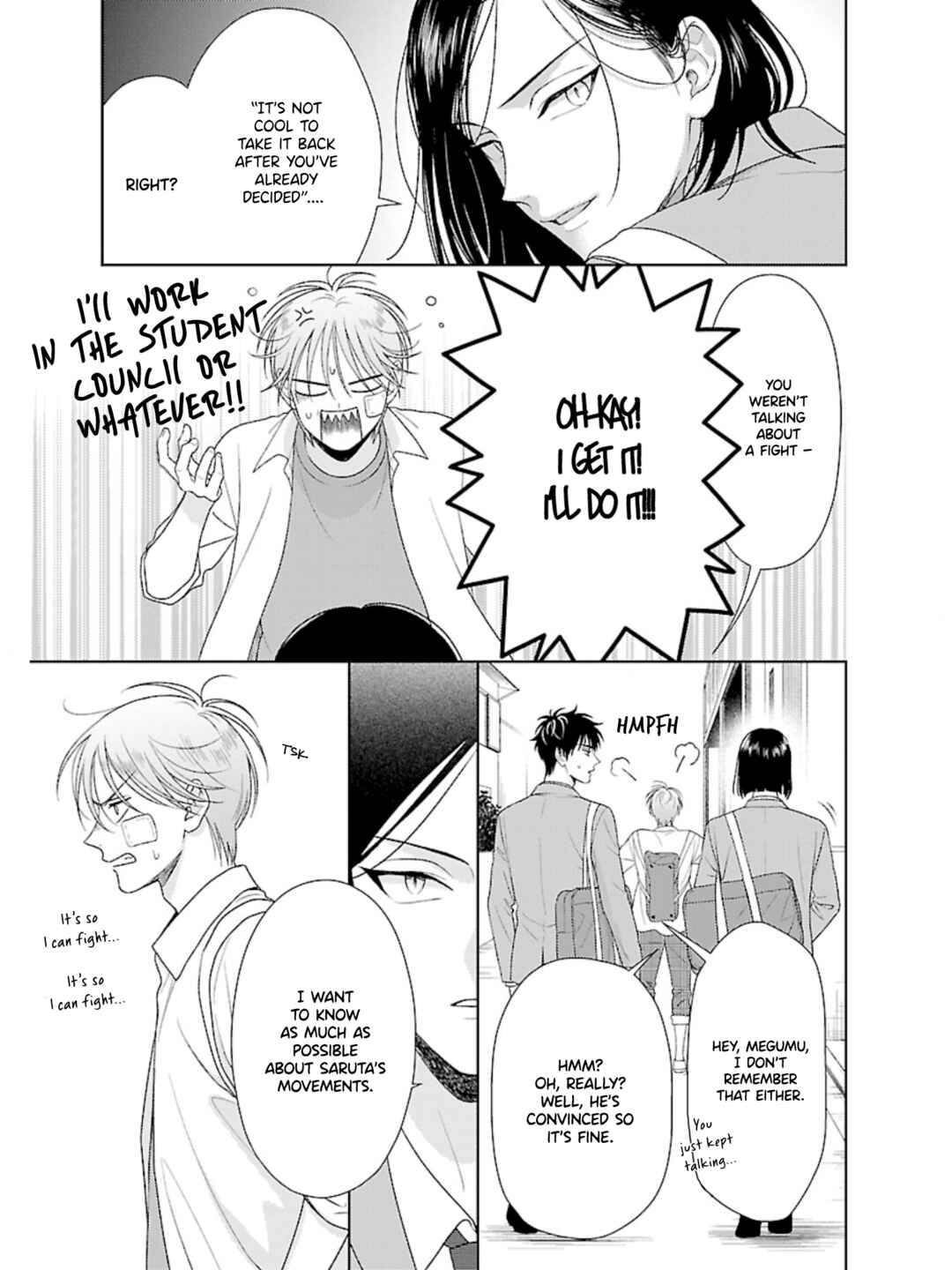 Page 8 Chapter 2 Toratsuki-kaicho, Teawase negaimasu!!