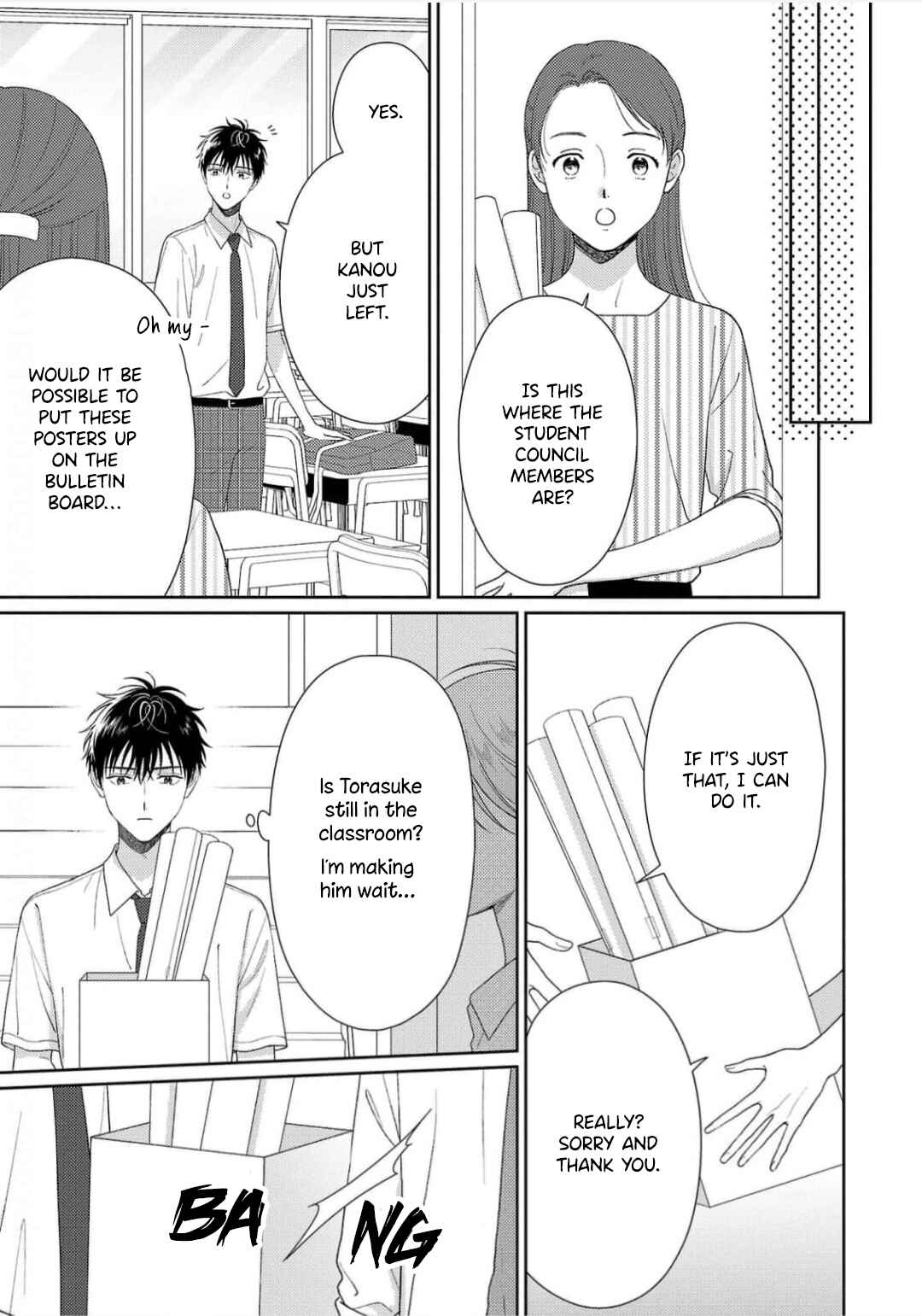 Page 22 Chapter 11 Toratsuki-kaicho, Teawase negaimasu!!