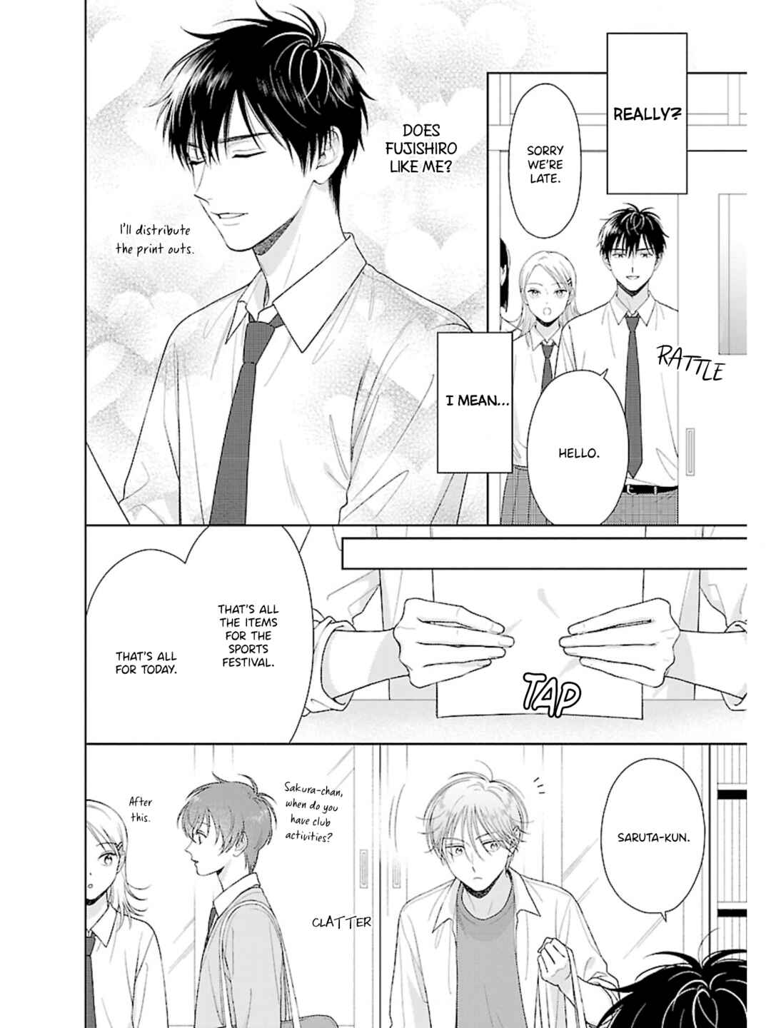Page 11 Chapter 4 Toratsuki-kaicho, Teawase negaimasu!!