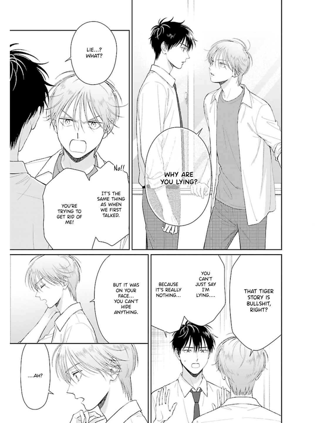Page 14 Chapter 4 Toratsuki-kaicho, Teawase negaimasu!!