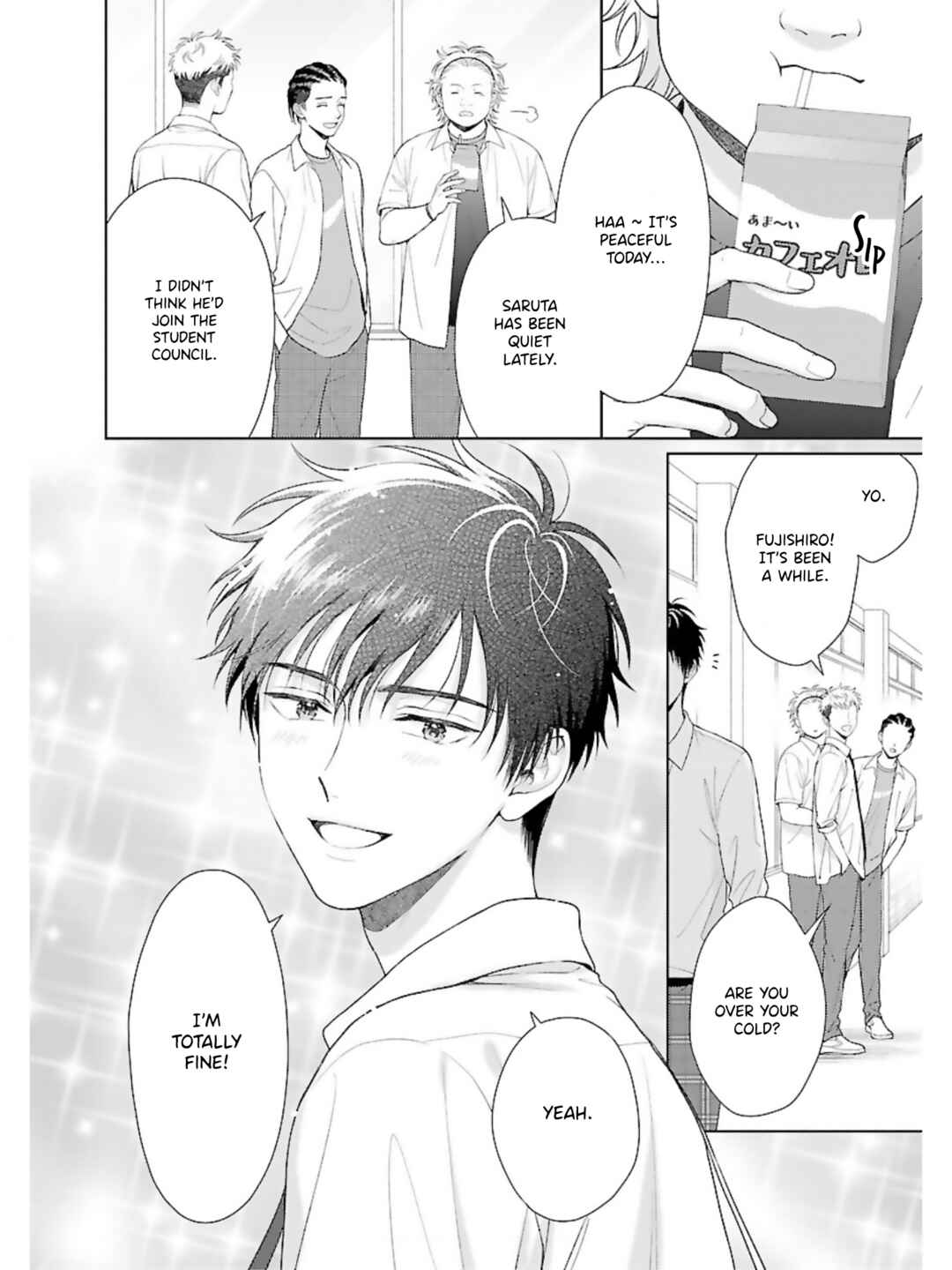 Page 3 Chapter 6 Toratsuki-kaicho, Teawase negaimasu!!