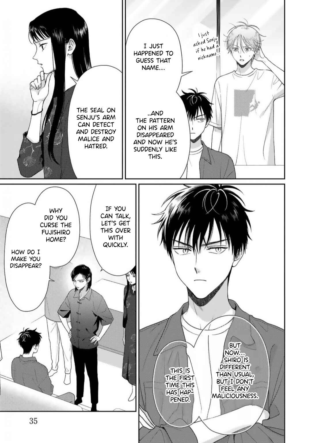 Page 4 Chapter 8 Toratsuki-kaicho, Teawase negaimasu!!
