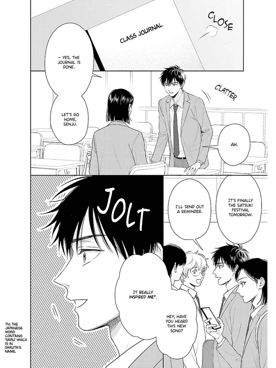 Page 3 Chapter 3 Toratsuki-kaicho, Teawase negaimasu!!