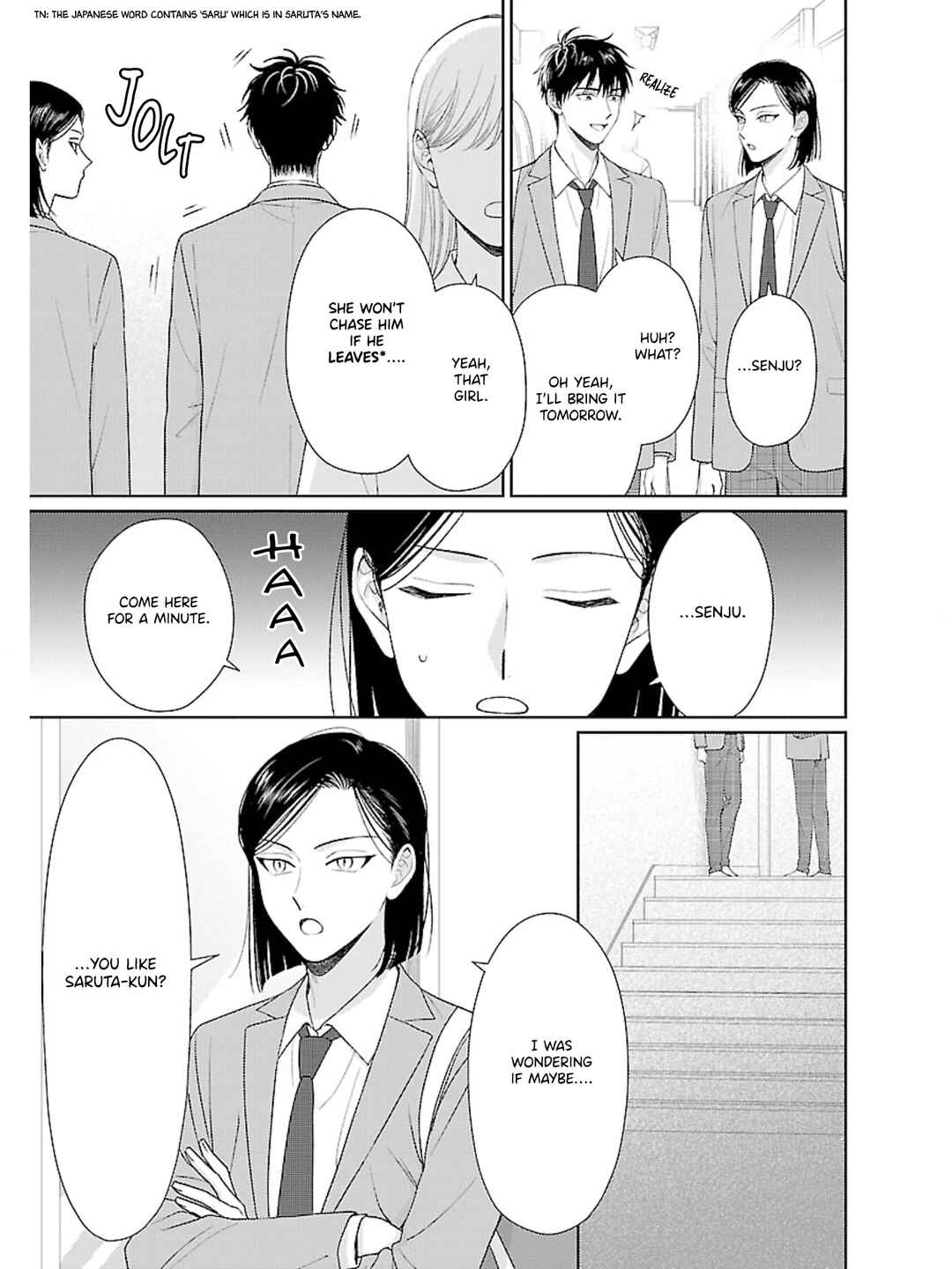 Page 4 Chapter 3 Toratsuki-kaicho, Teawase negaimasu!!