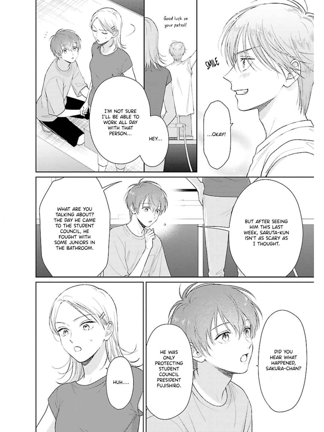Page 9 Chapter 3 Toratsuki-kaicho, Teawase negaimasu!!