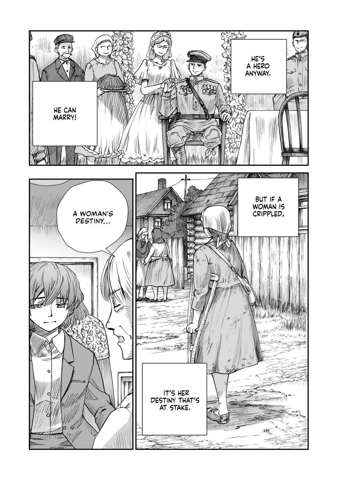 Page 10 Chapter 26.2 Sensou wa Onna no Kao wo Shiteinai