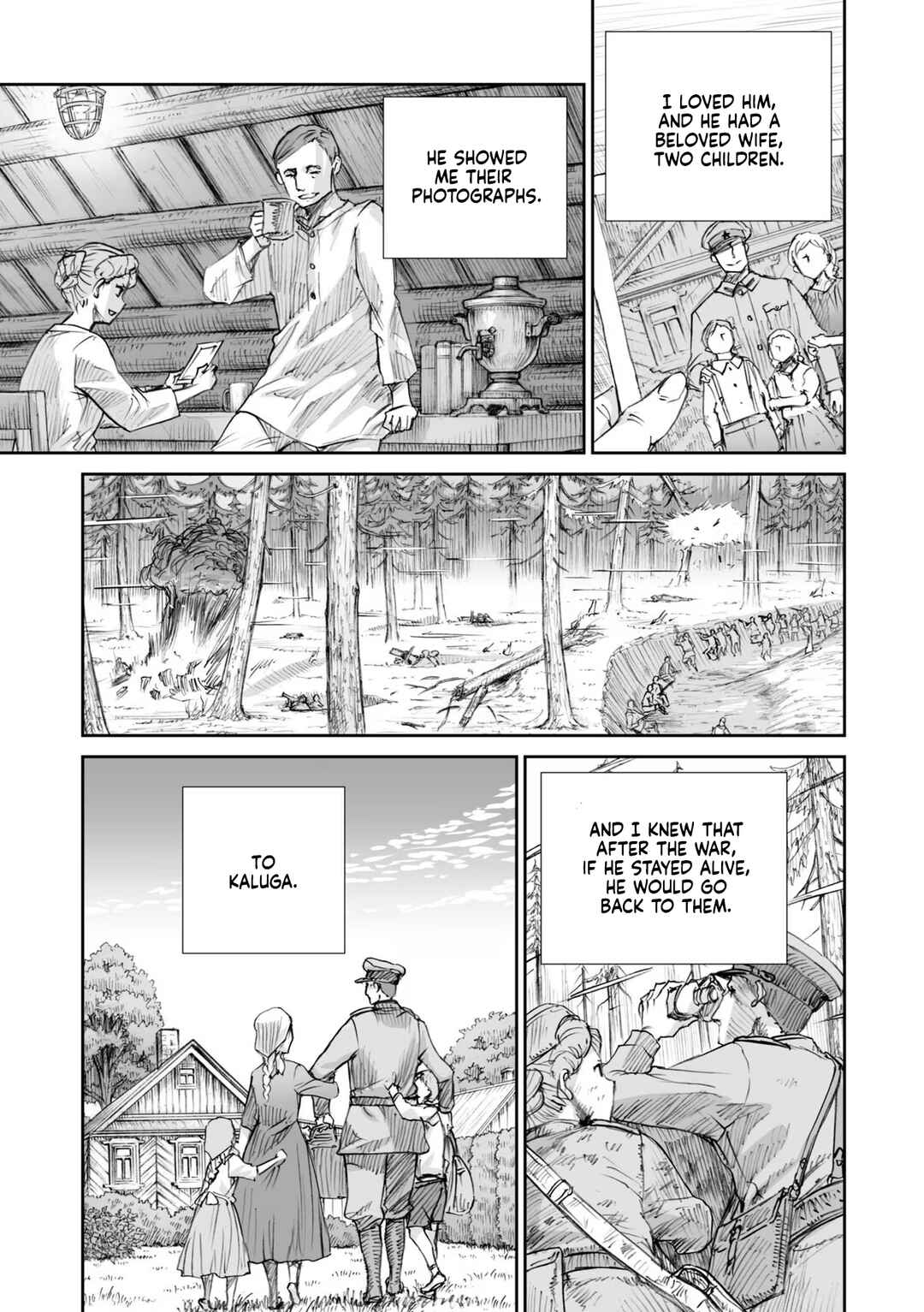 Page 11 Chapter 20.2 Sensou wa Onna no Kao wo Shiteinai