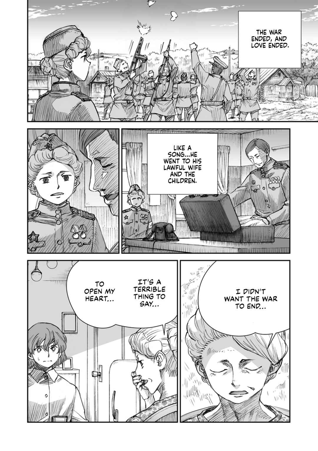 Page 16 Chapter 20.2 Sensou wa Onna no Kao wo Shiteinai