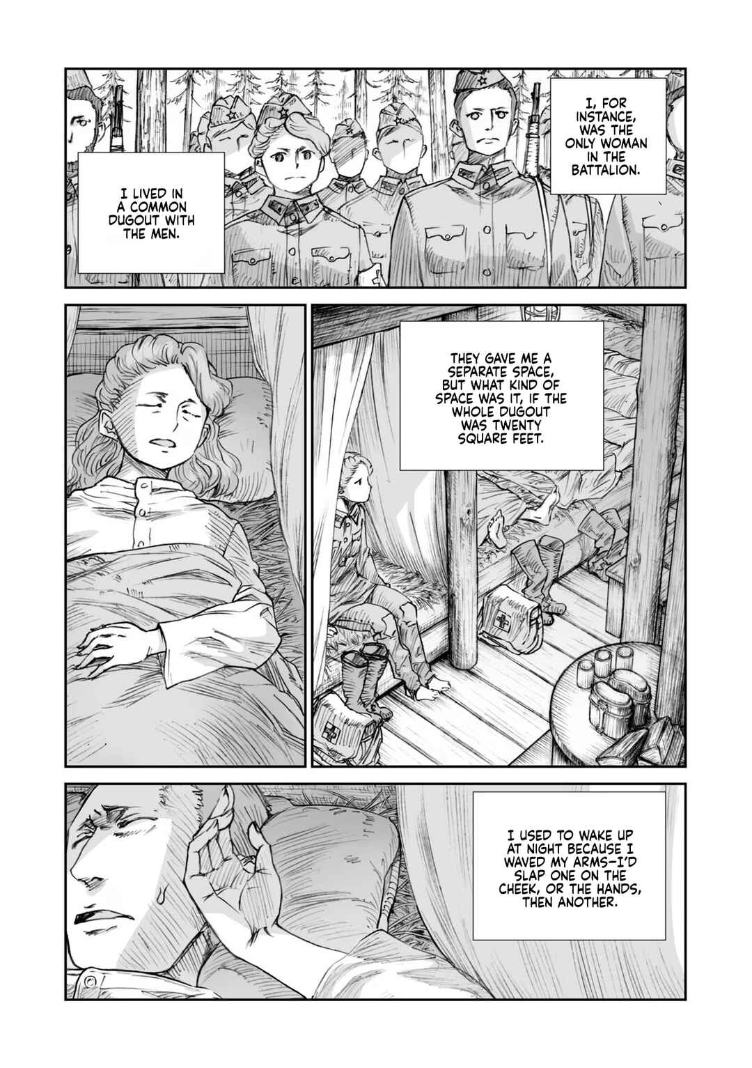 Page 8 Chapter 20.2 Sensou wa Onna no Kao wo Shiteinai