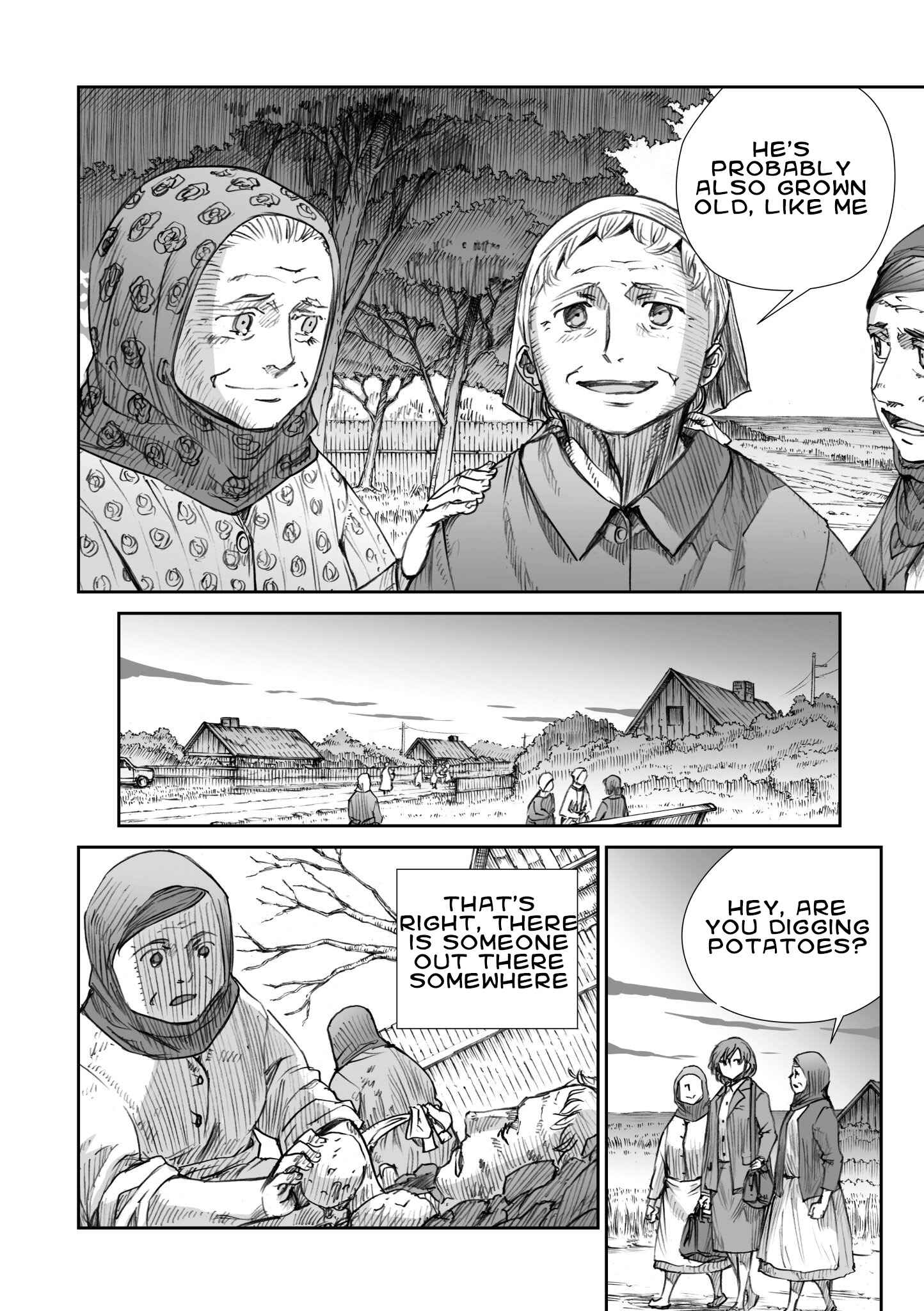 Page 12 Chapter 12.3 Sensou wa Onna no Kao wo Shiteinai