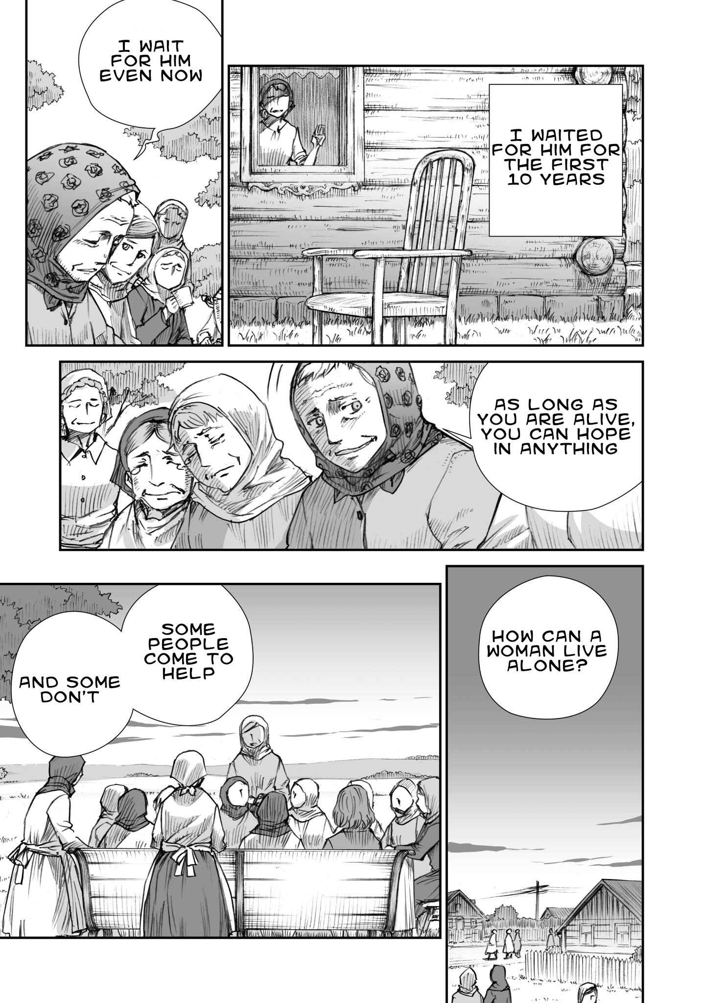 Page 3 Chapter 12.3 Sensou wa Onna no Kao wo Shiteinai