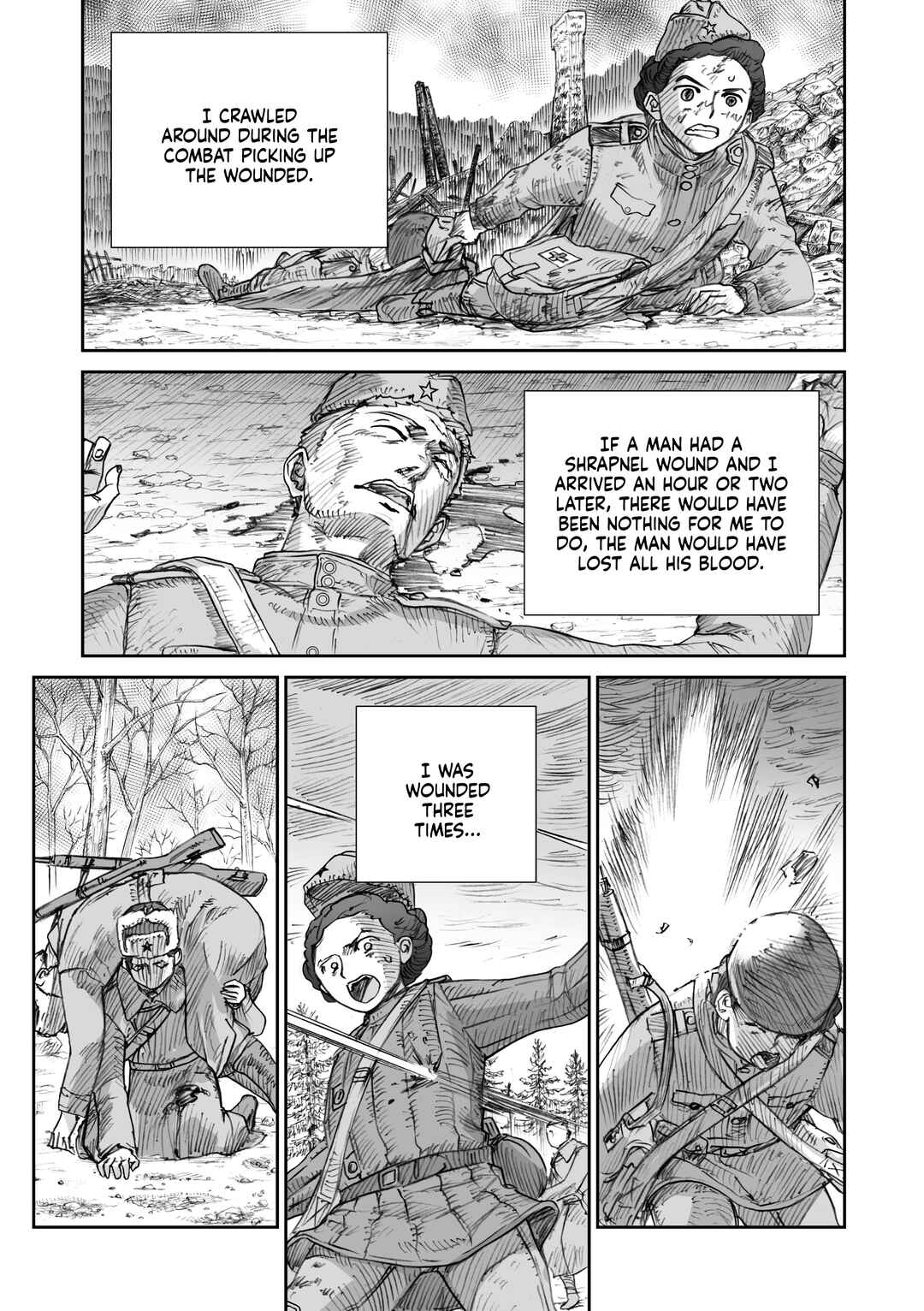 Page 13 Chapter 26.5 Sensou wa Onna no Kao wo Shiteinai