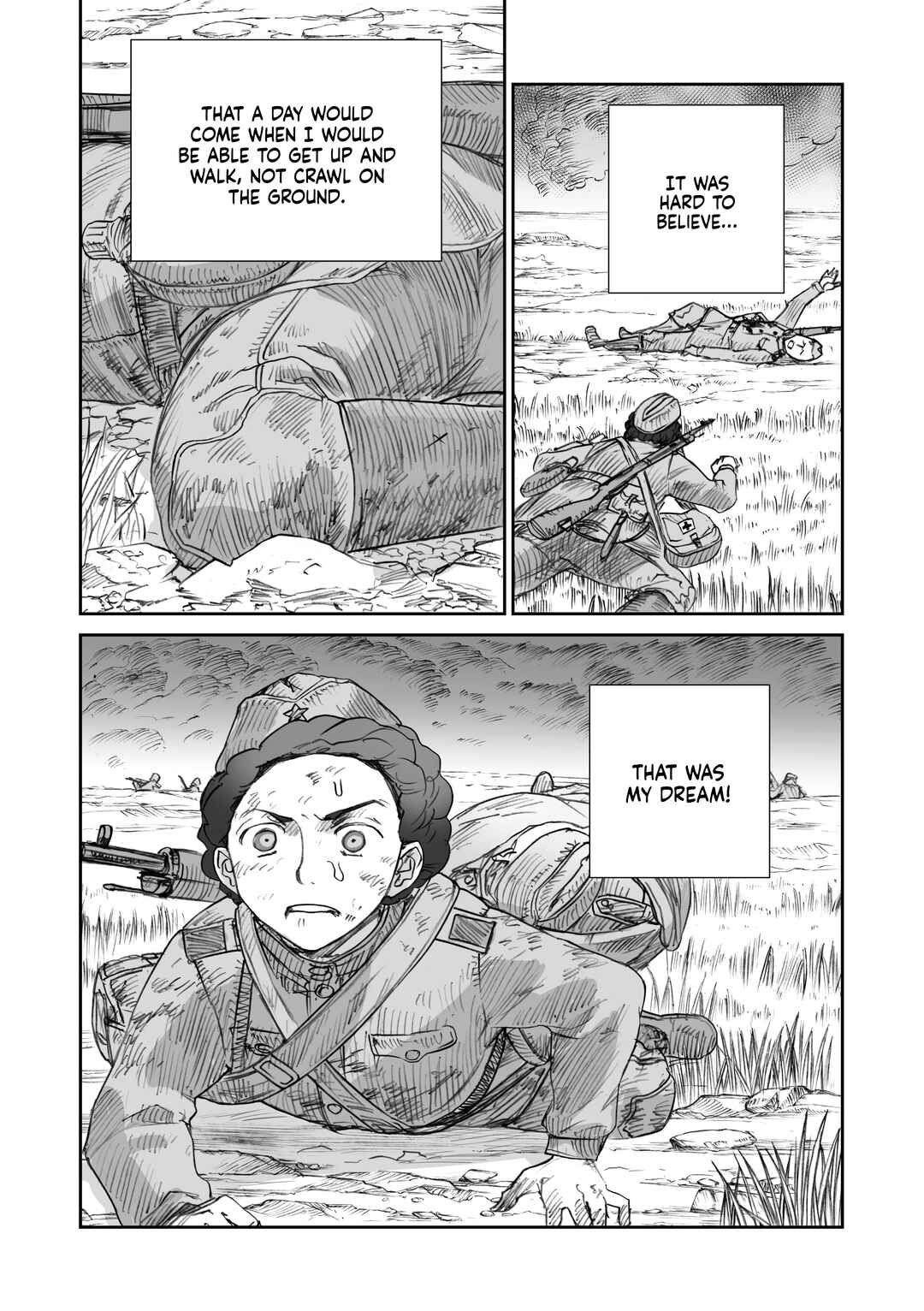 Page 16 Chapter 26.5 Sensou wa Onna no Kao wo Shiteinai