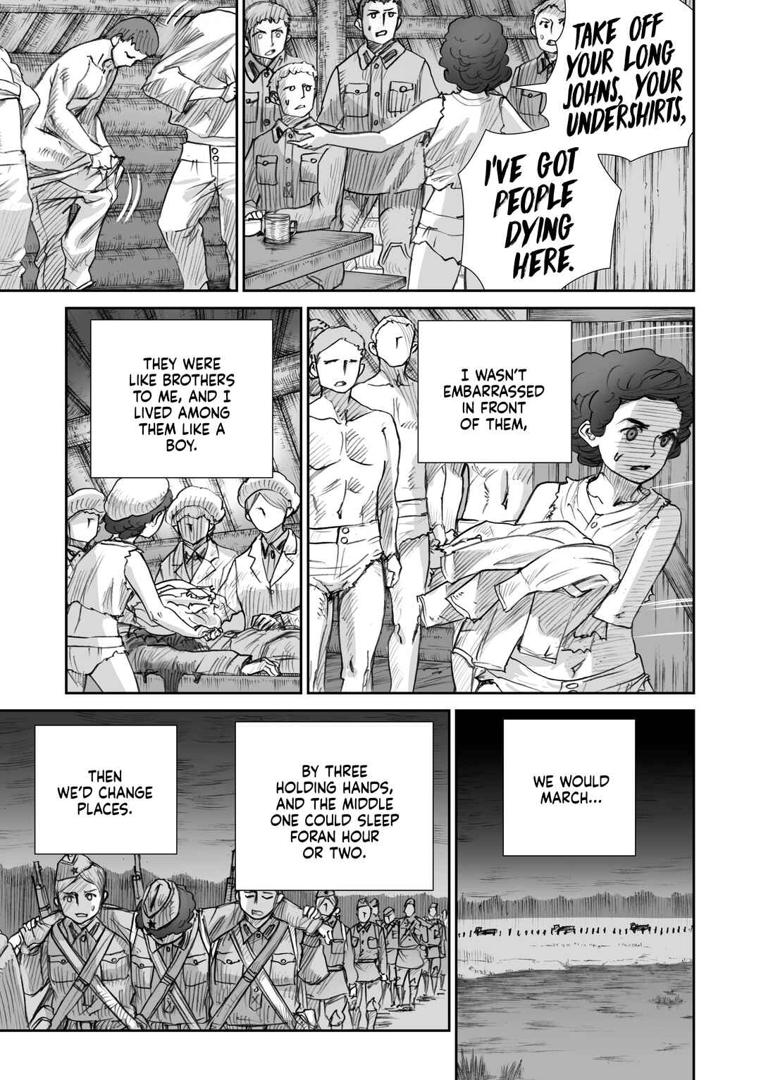 Page 18 Chapter 26.5 Sensou wa Onna no Kao wo Shiteinai