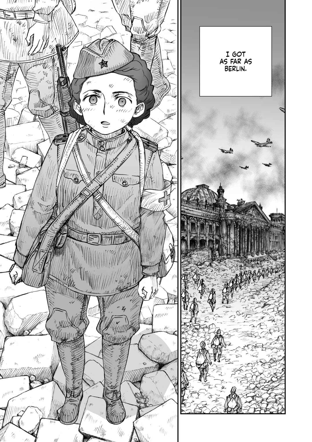 Page 19 Chapter 26.5 Sensou wa Onna no Kao wo Shiteinai