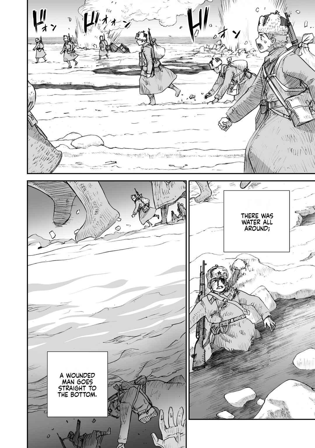 Page 4 Chapter 26.5 Sensou wa Onna no Kao wo Shiteinai