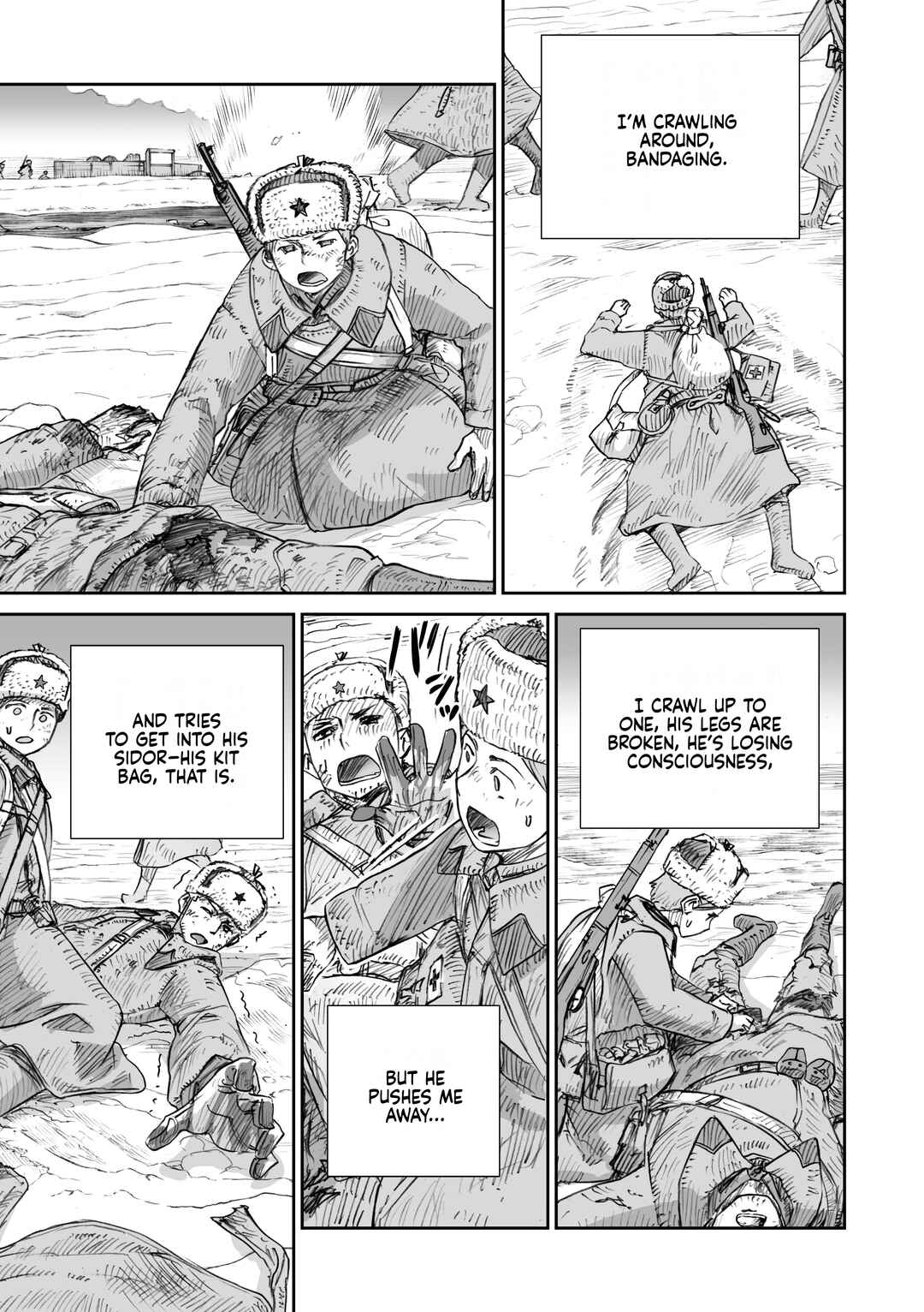 Page 5 Chapter 26.5 Sensou wa Onna no Kao wo Shiteinai
