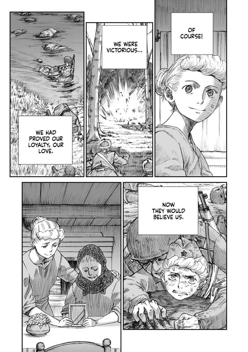 Page 17 Chapter 19 Sensou wa Onna no Kao wo Shiteinai