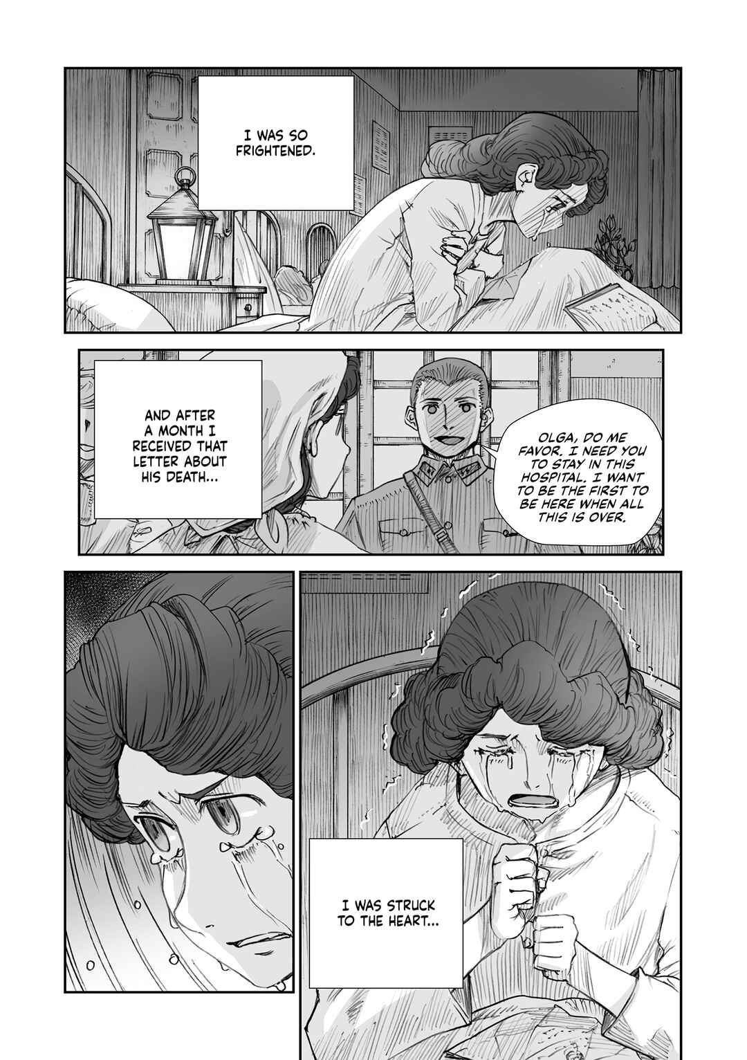 Page 4 Chapter 32.4 Sensou wa Onna no Kao wo Shiteinai