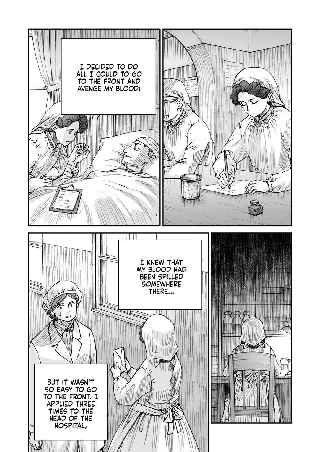 Page 5 Chapter 32.4 Sensou wa Onna no Kao wo Shiteinai