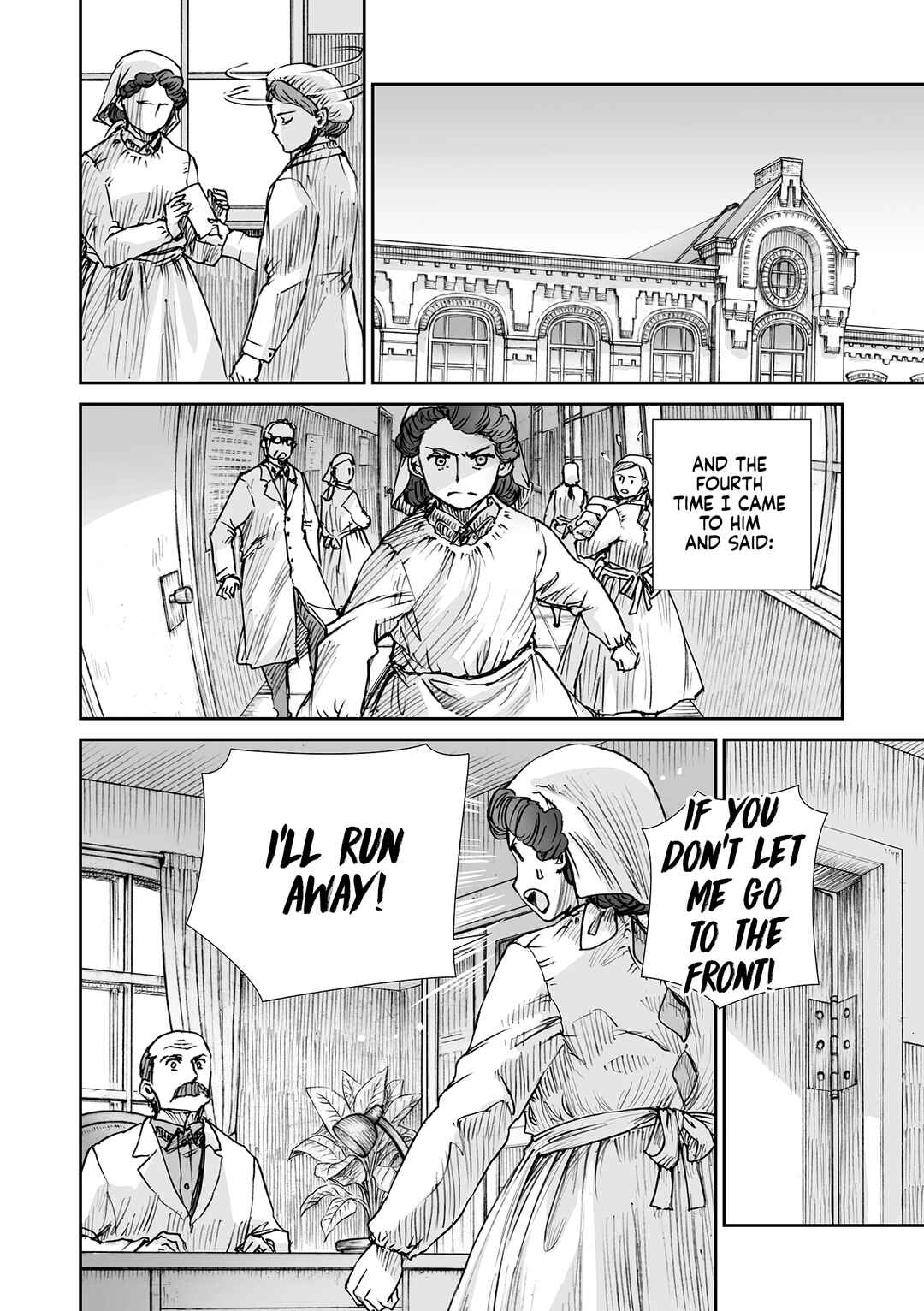 Page 6 Chapter 32.4 Sensou wa Onna no Kao wo Shiteinai