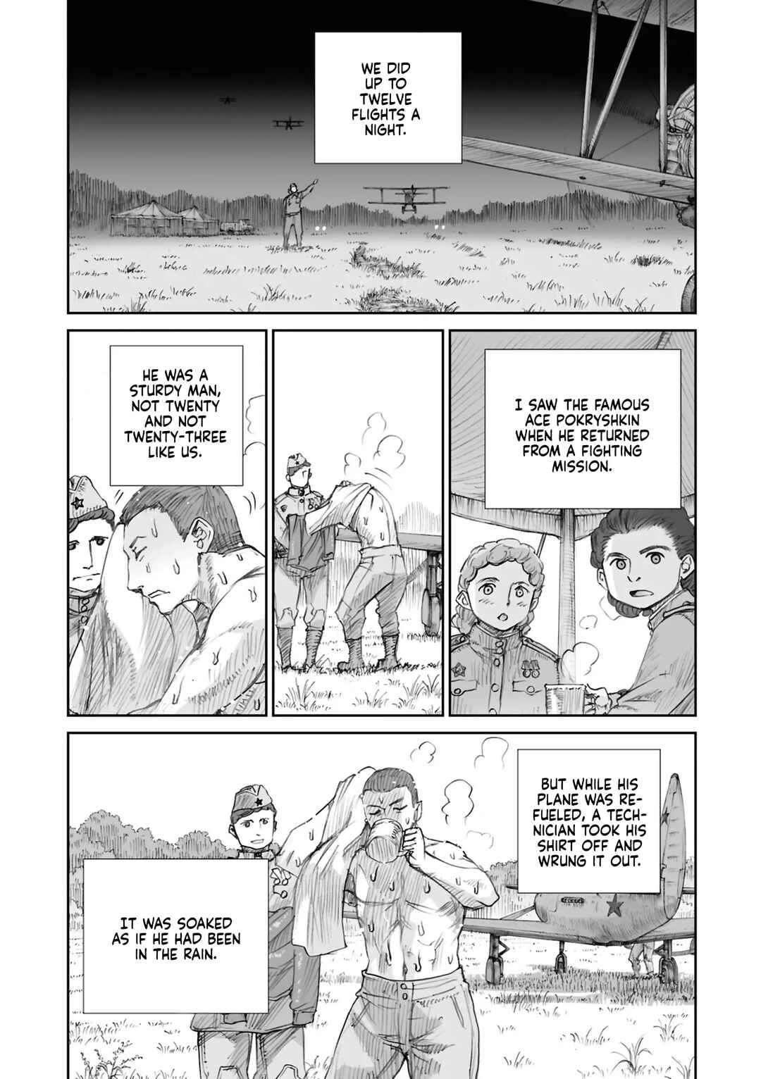 Page 11 Chapter 25 Sensou wa Onna no Kao wo Shiteinai