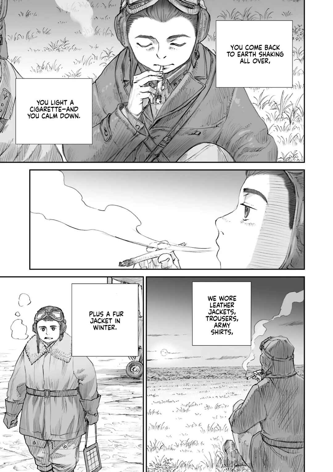 Page 15 Chapter 25 Sensou wa Onna no Kao wo Shiteinai