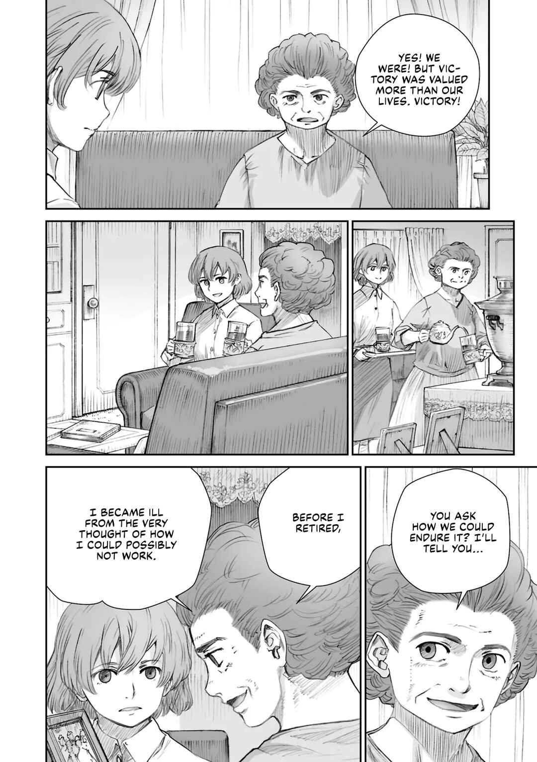 Page 6 Chapter 25 Sensou wa Onna no Kao wo Shiteinai