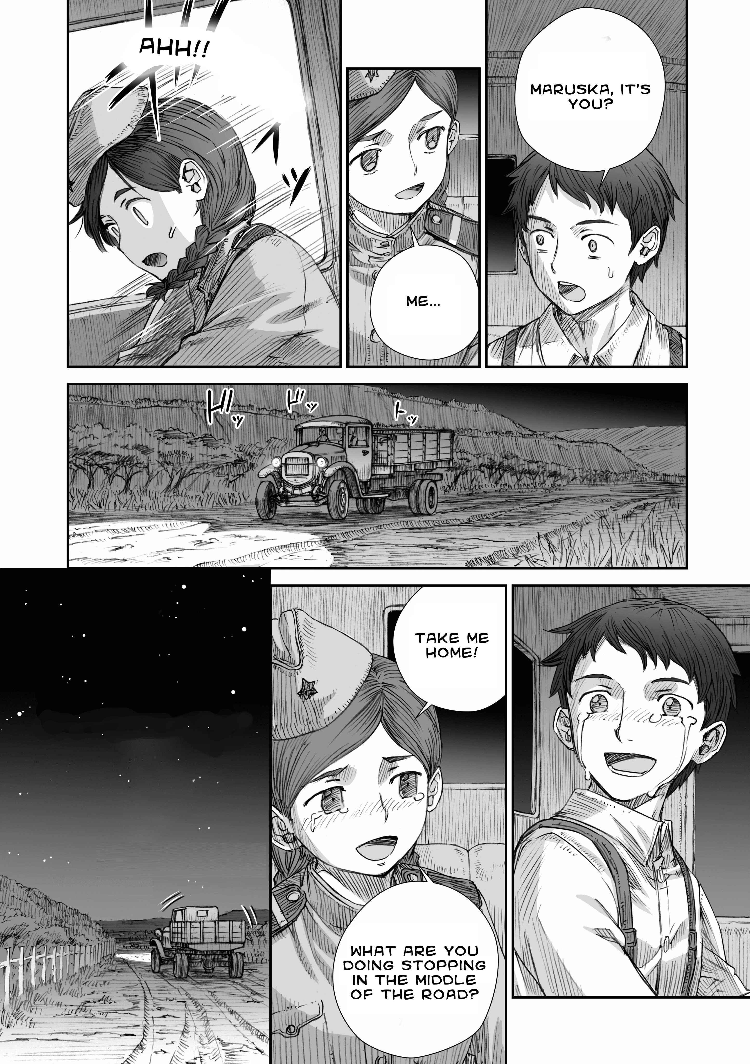 Page 12 Chapter 3.2 Sensou wa Onna no Kao wo Shiteinai