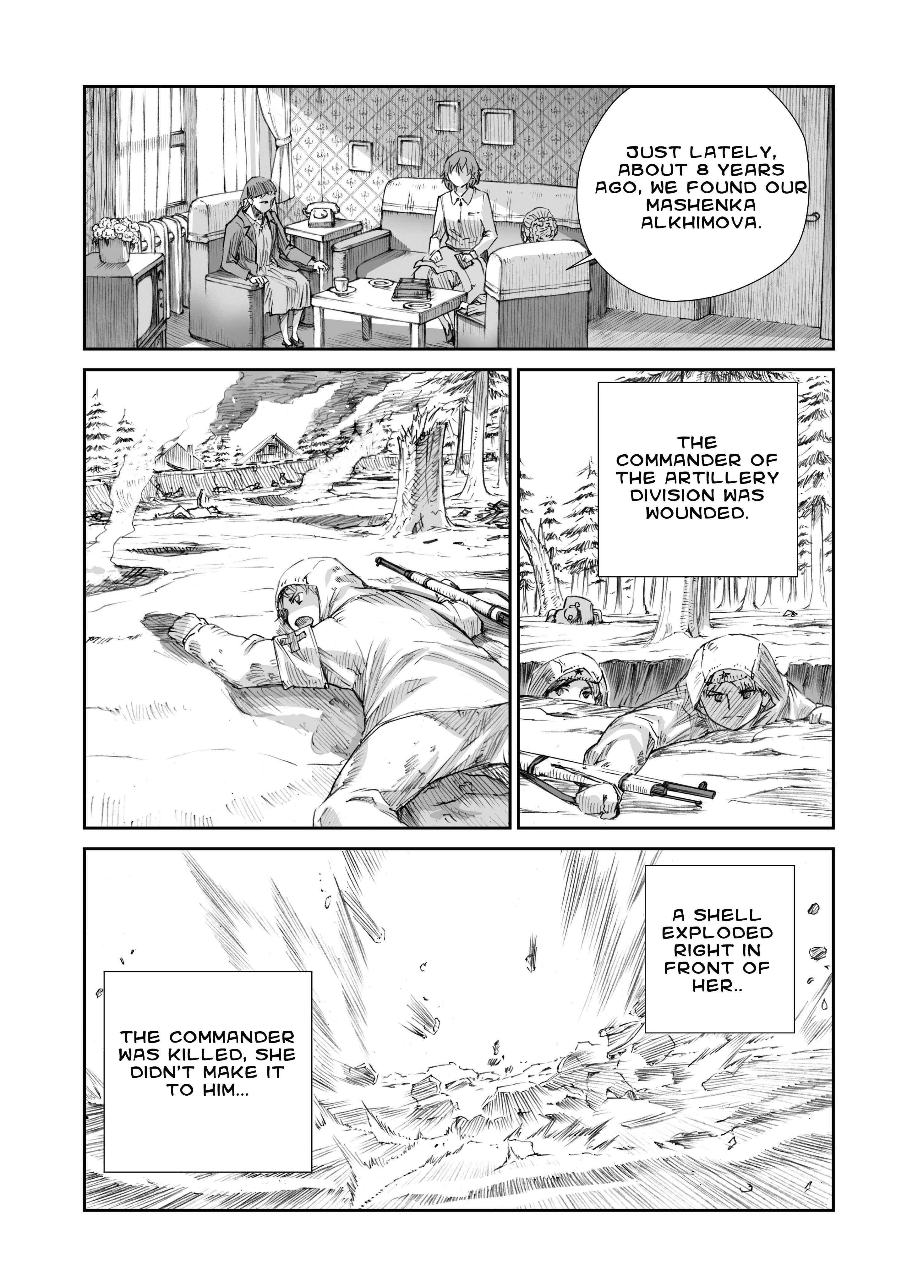 Page 14 Chapter 3.2 Sensou wa Onna no Kao wo Shiteinai