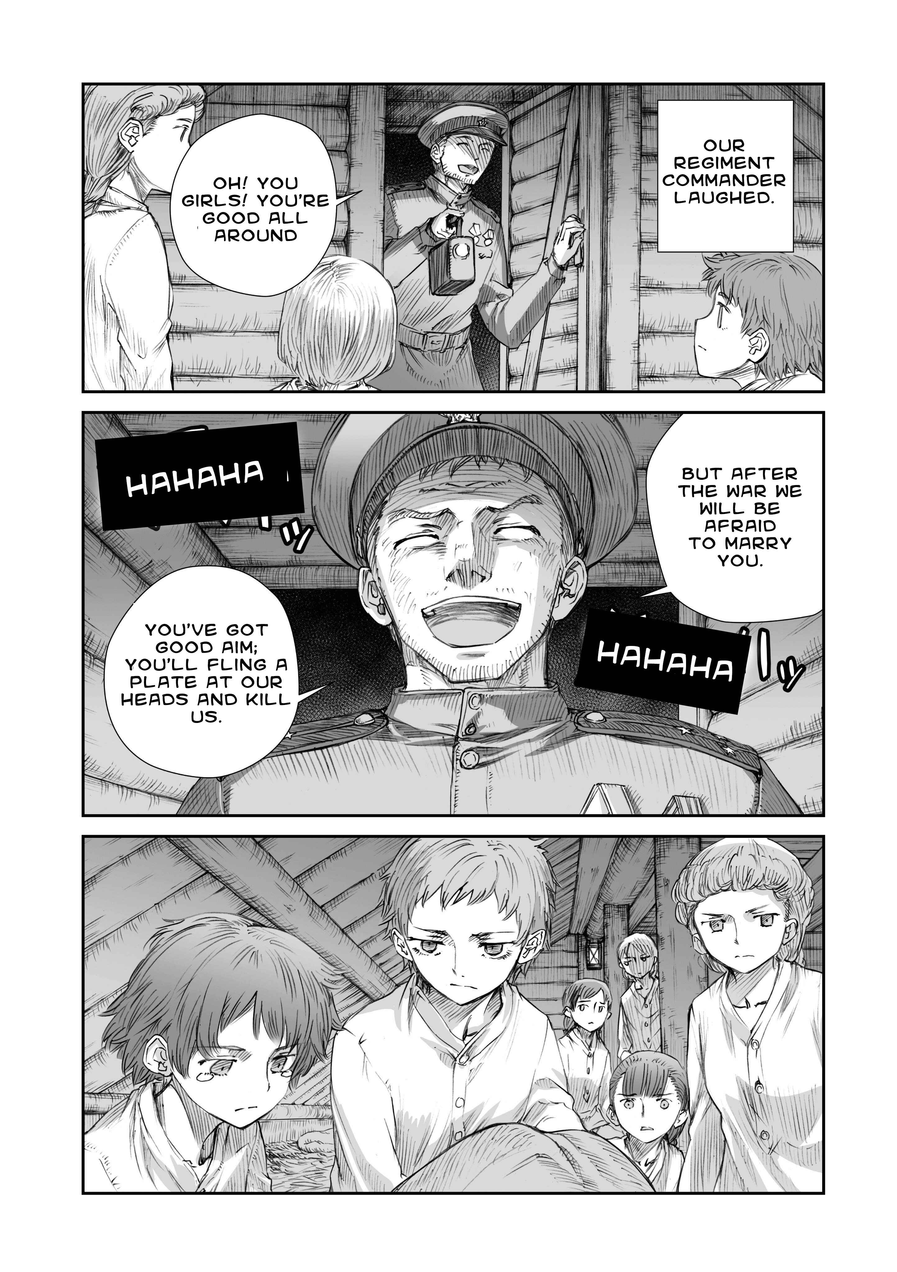Page 2 Chapter 3.2 Sensou wa Onna no Kao wo Shiteinai