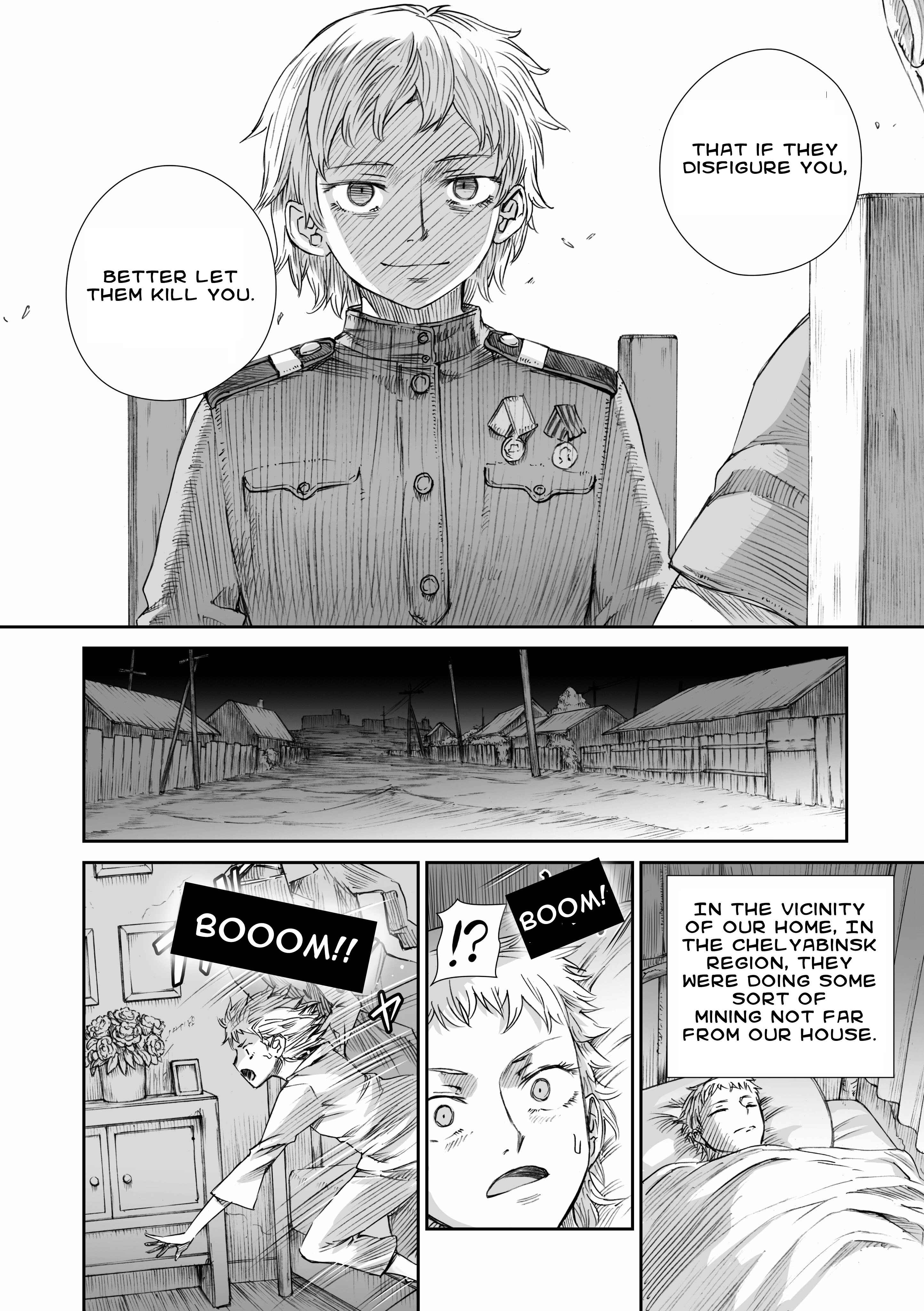 Page 4 Chapter 3.2 Sensou wa Onna no Kao wo Shiteinai
