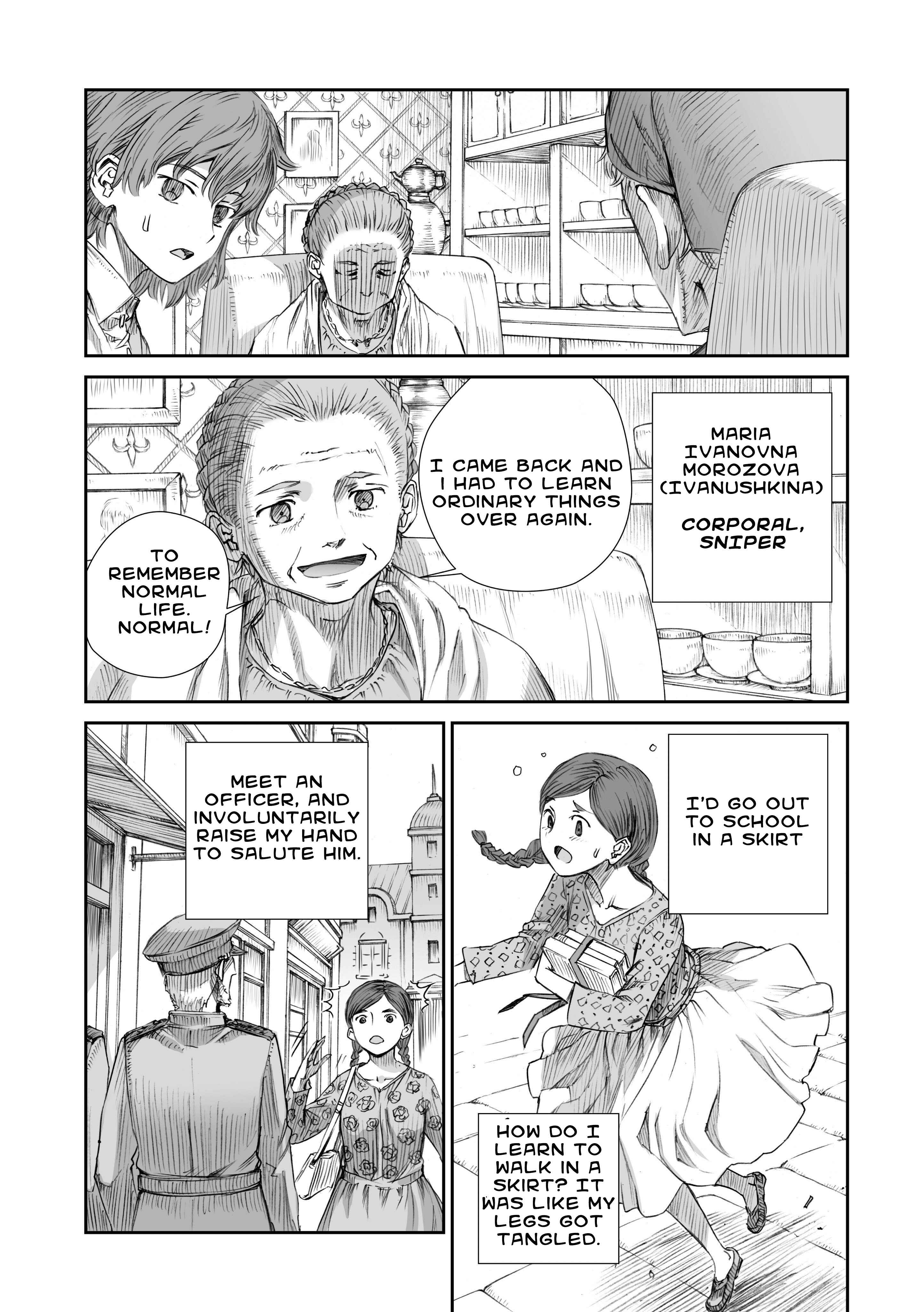 Page 6 Chapter 3.2 Sensou wa Onna no Kao wo Shiteinai