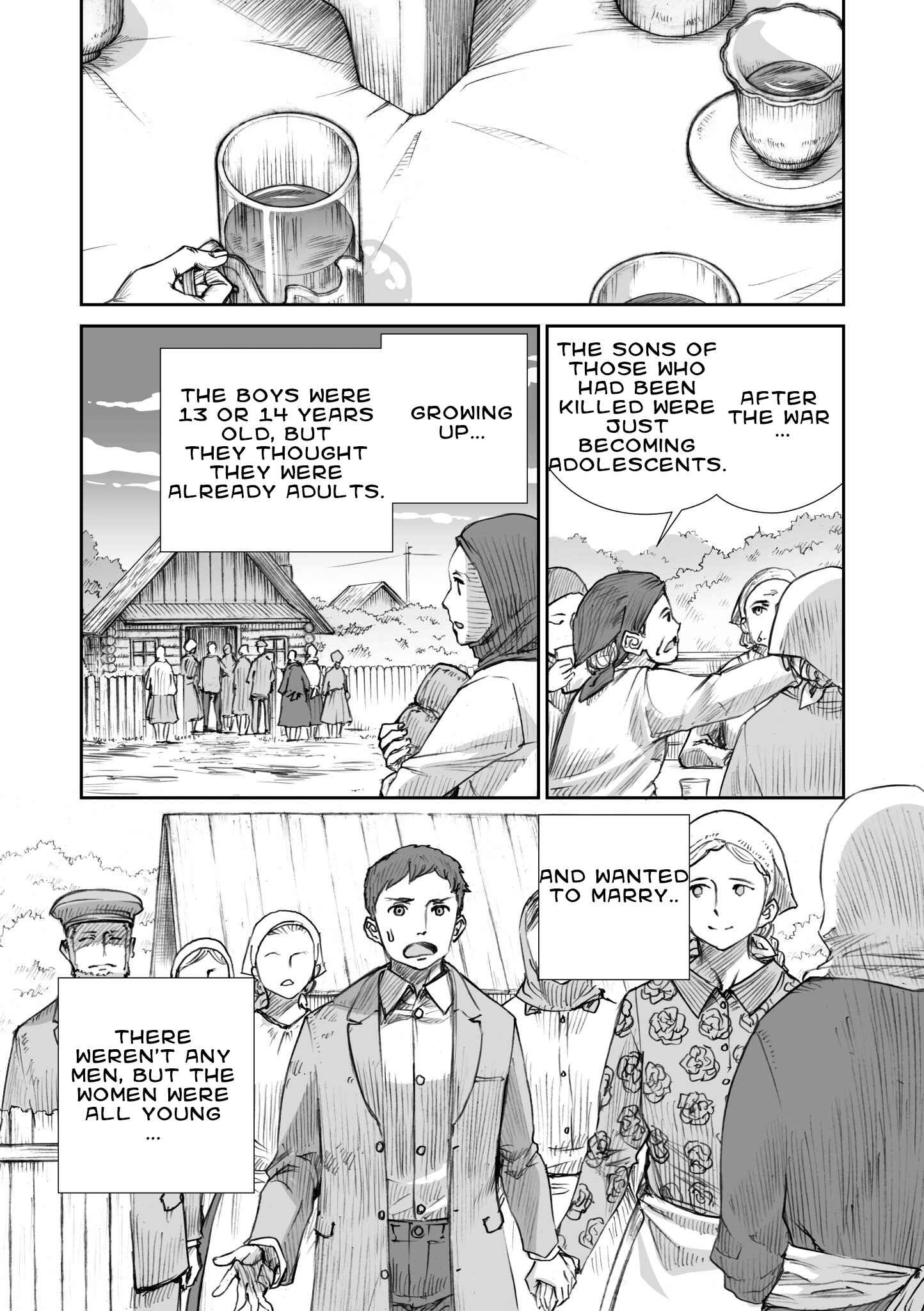 Page 15 Chapter 12.2 Sensou wa Onna no Kao wo Shiteinai