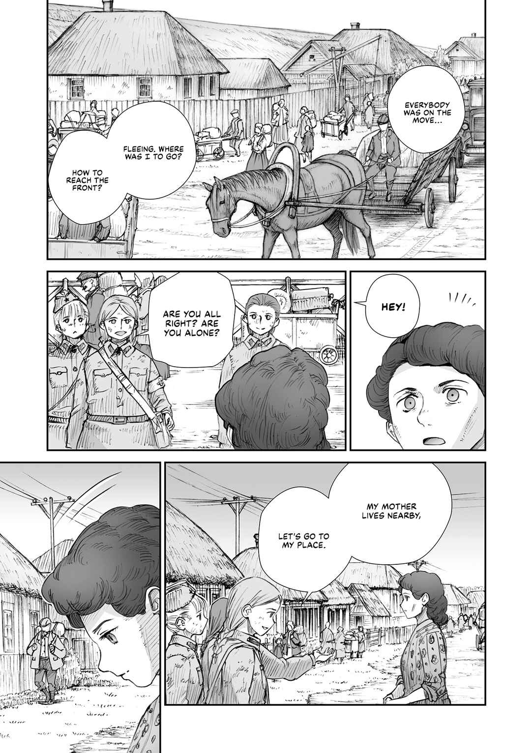 Page 5 Chapter 32.2 Sensou wa Onna no Kao wo Shiteinai