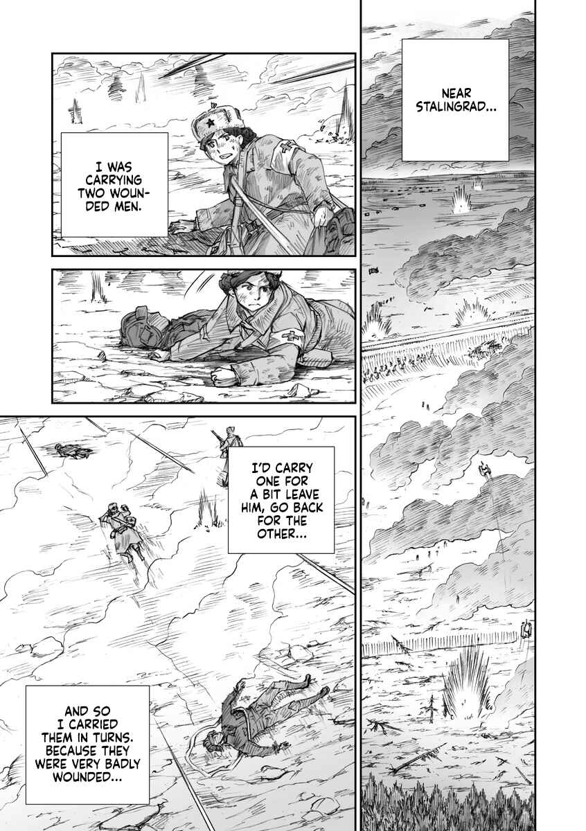 Page 11 Chapter 16.5 Sensou wa Onna no Kao wo Shiteinai