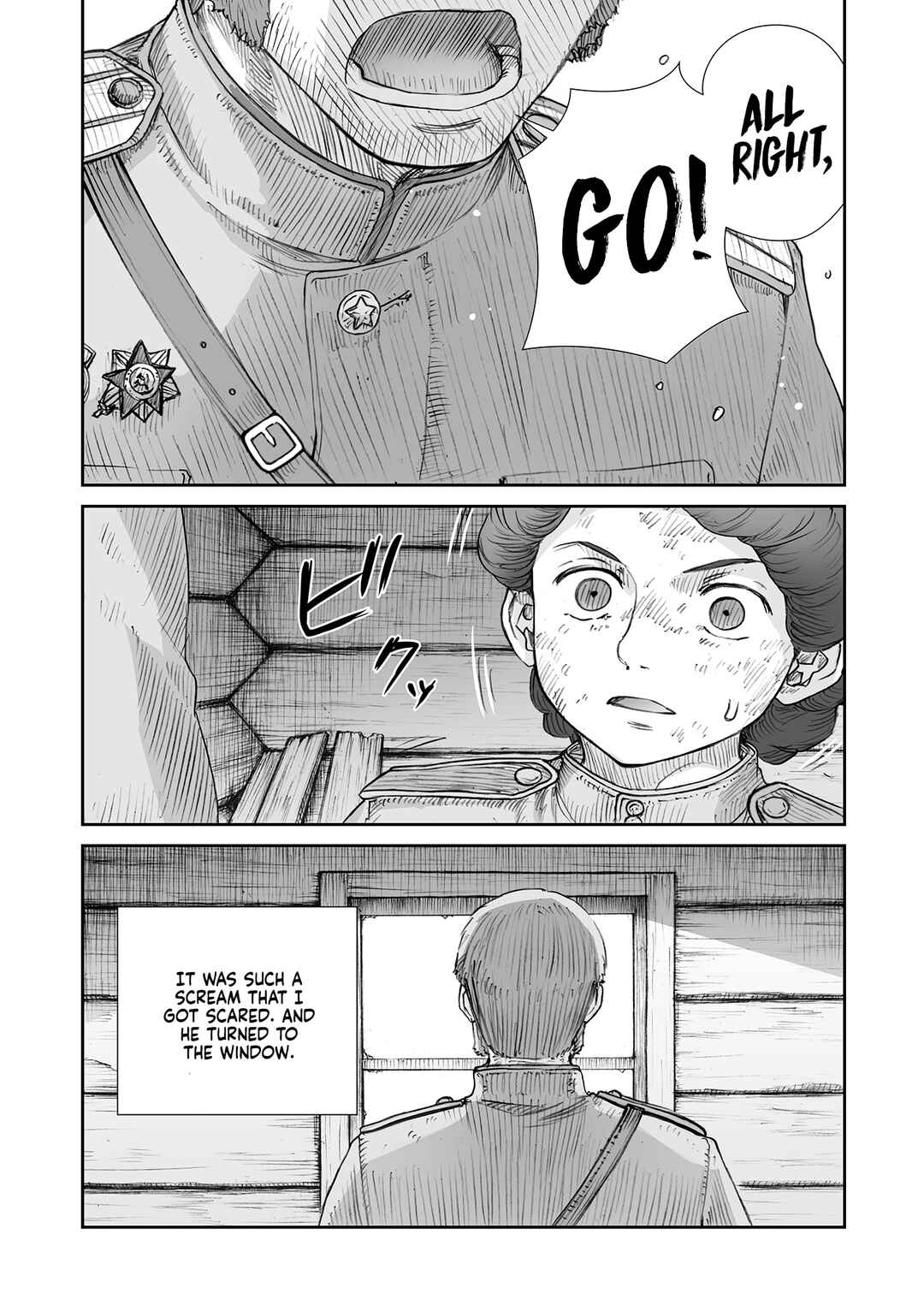 Page 9 Chapter 32.5 Sensou wa Onna no Kao wo Shiteinai
