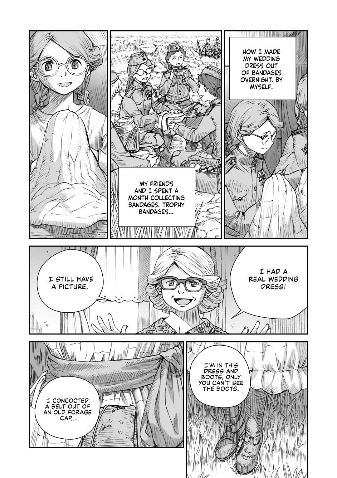 Page 4 Chapter 20.3 Sensou wa Onna no Kao wo Shiteinai