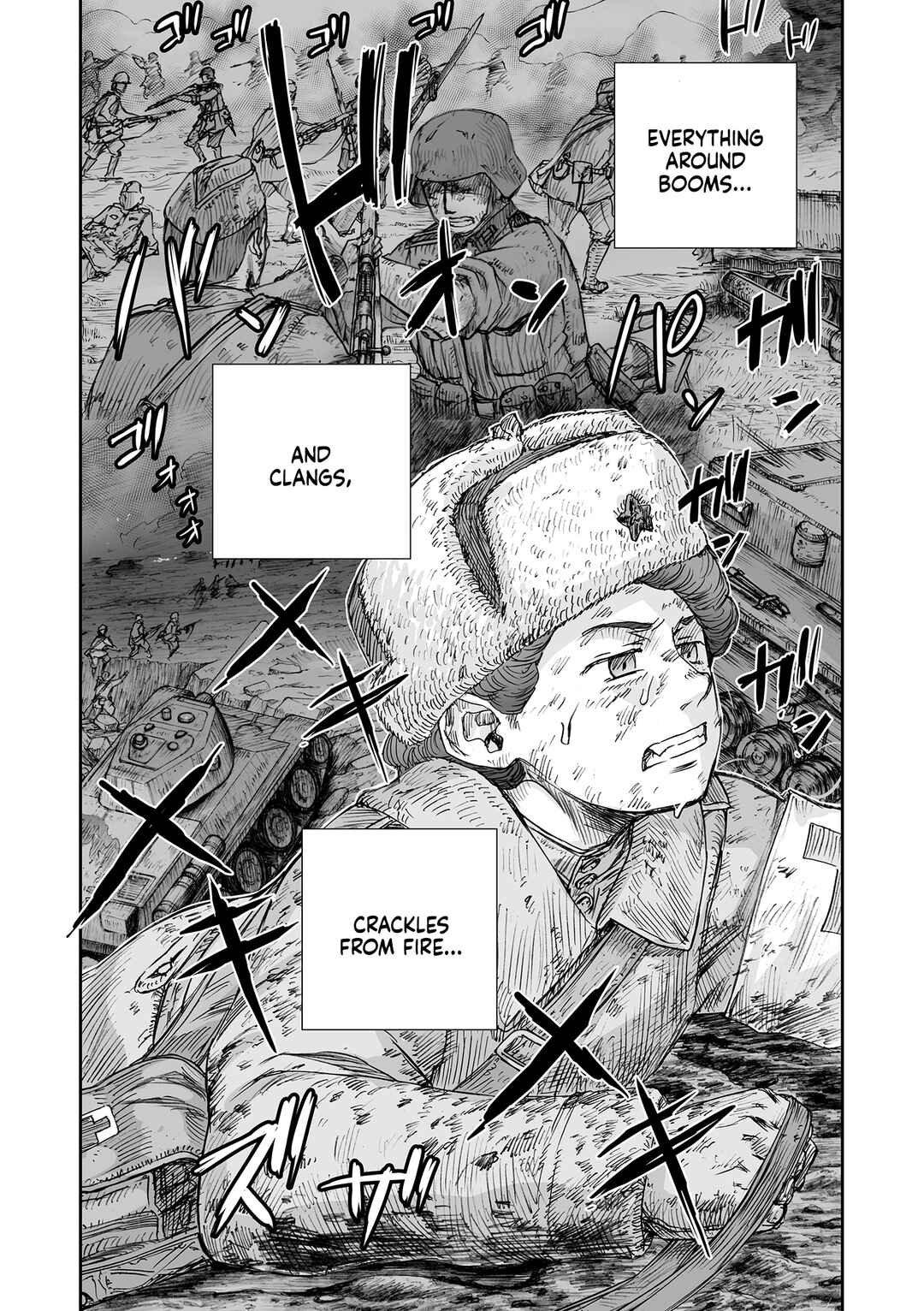 Page 12 Chapter 32.11 Sensou wa Onna no Kao wo Shiteinai