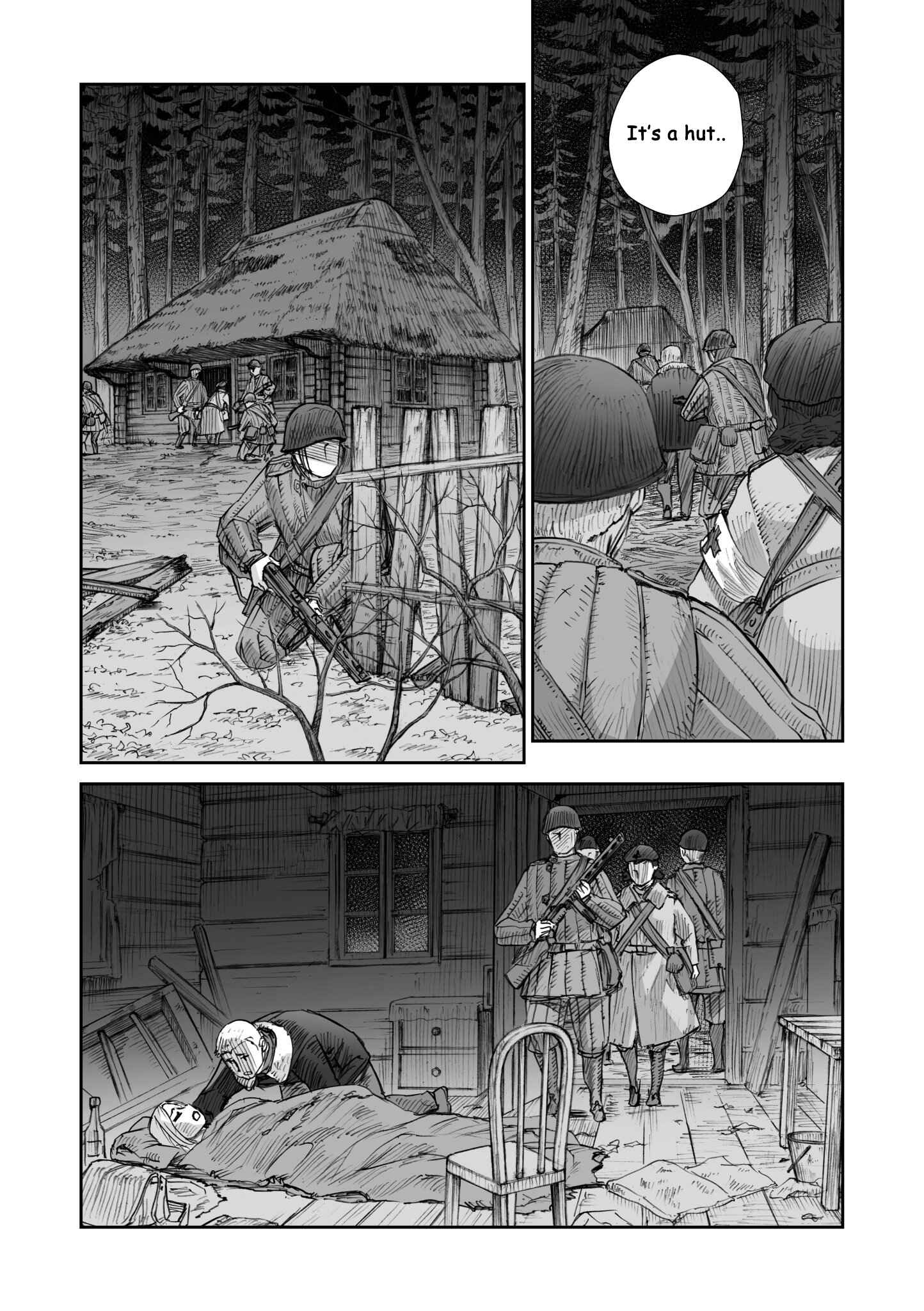 Page 5 Chapter 15 Sensou wa Onna no Kao wo Shiteinai
