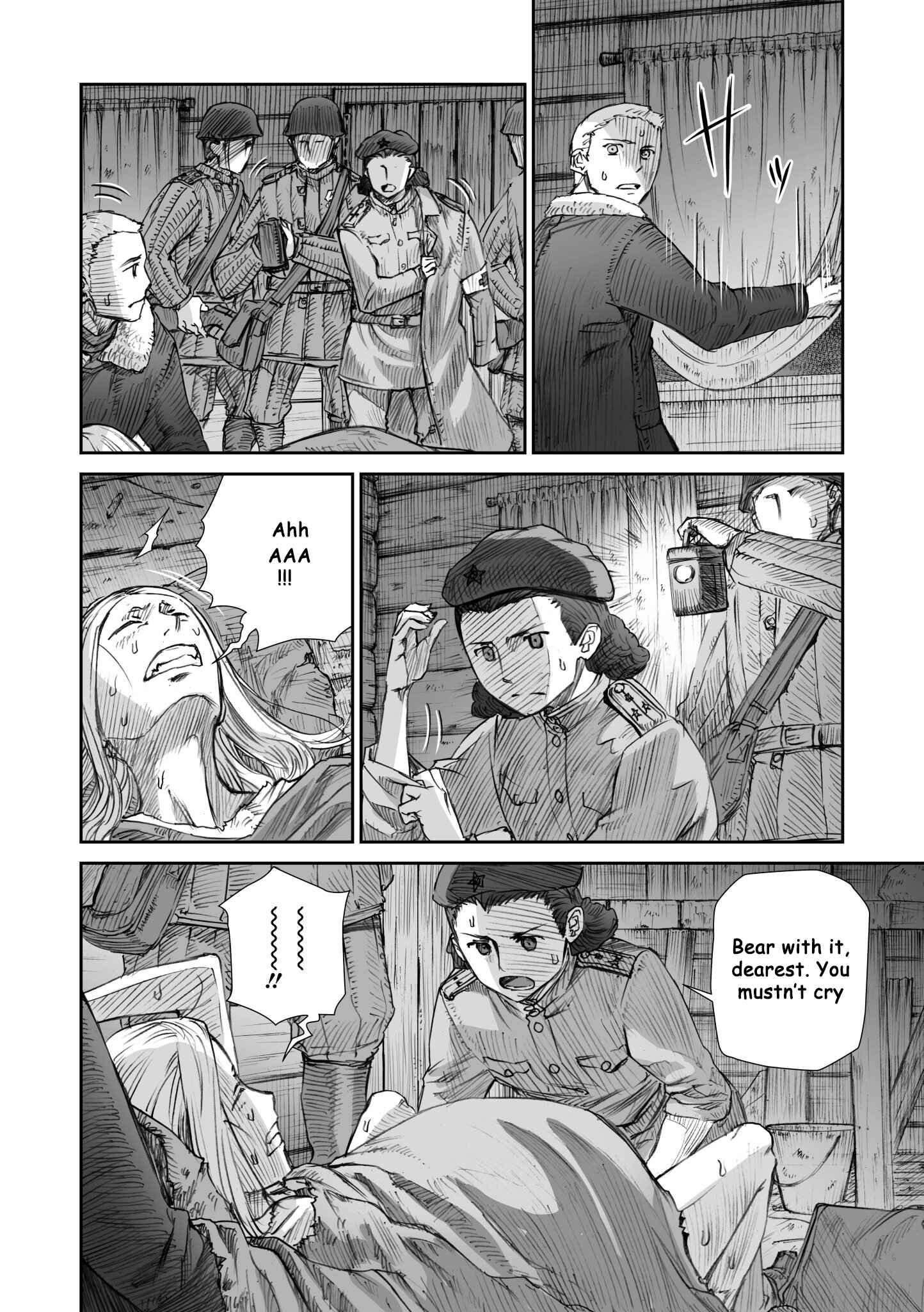 Page 6 Chapter 15 Sensou wa Onna no Kao wo Shiteinai