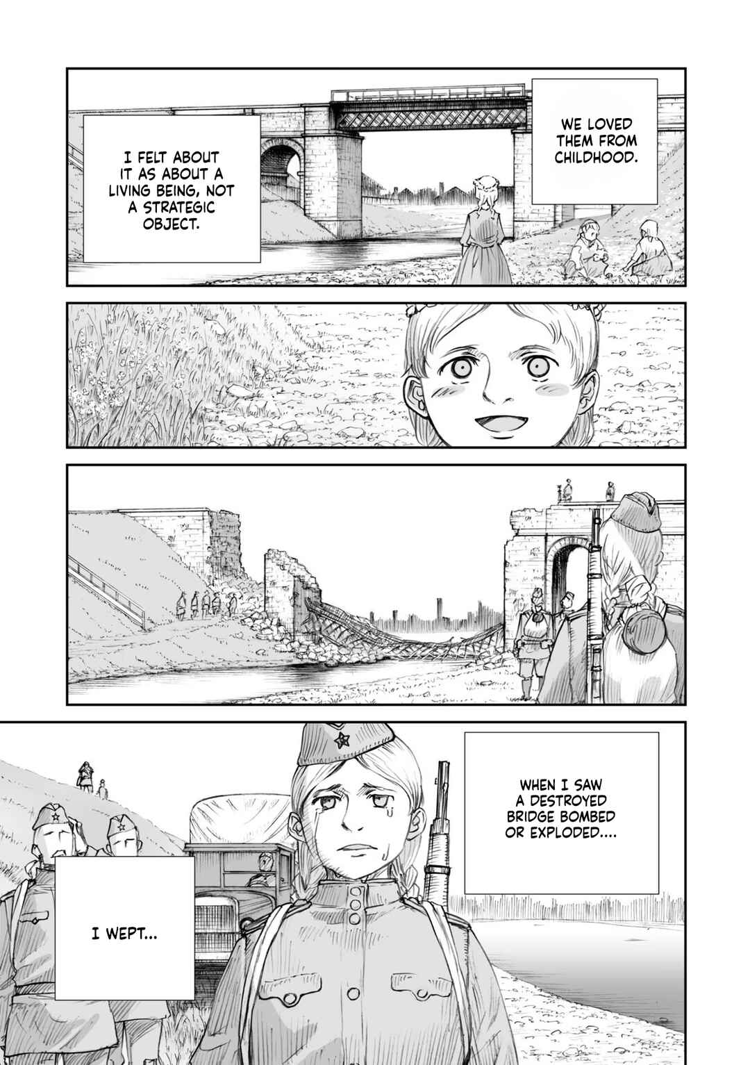 Page 7 Chapter 23 Sensou wa Onna no Kao wo Shiteinai