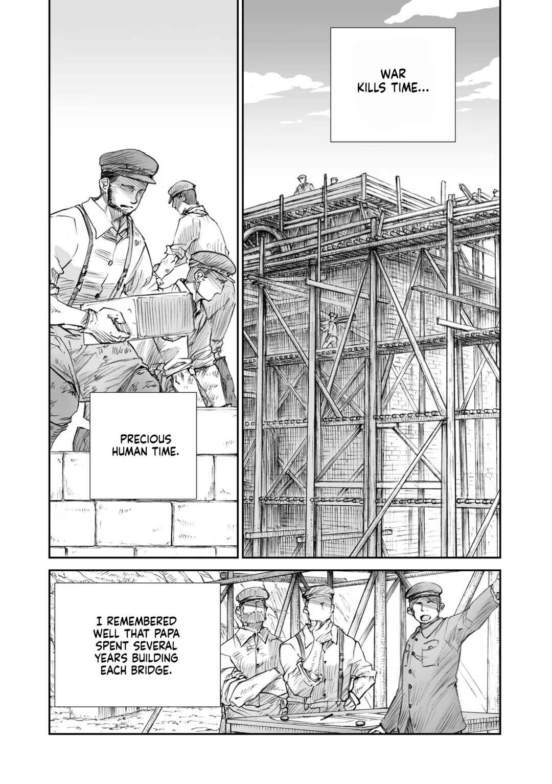 Page 9 Chapter 23 Sensou wa Onna no Kao wo Shiteinai