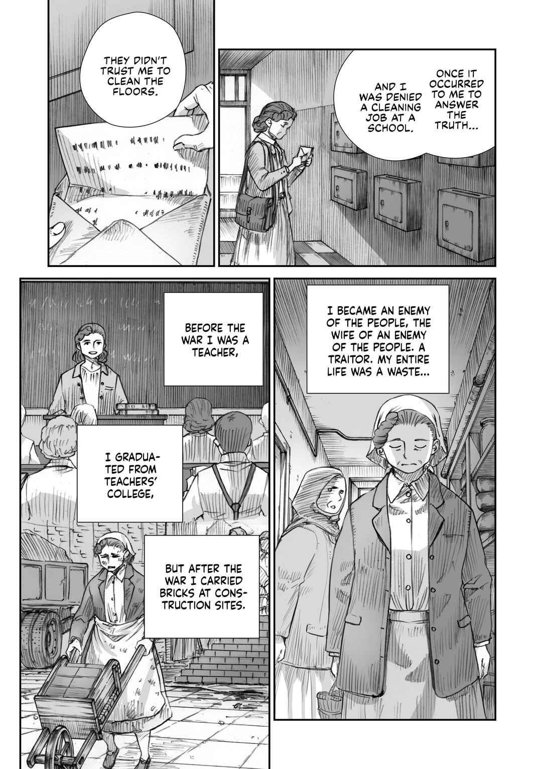 Page 13 Chapter 29.2 Sensou wa Onna no Kao wo Shiteinai
