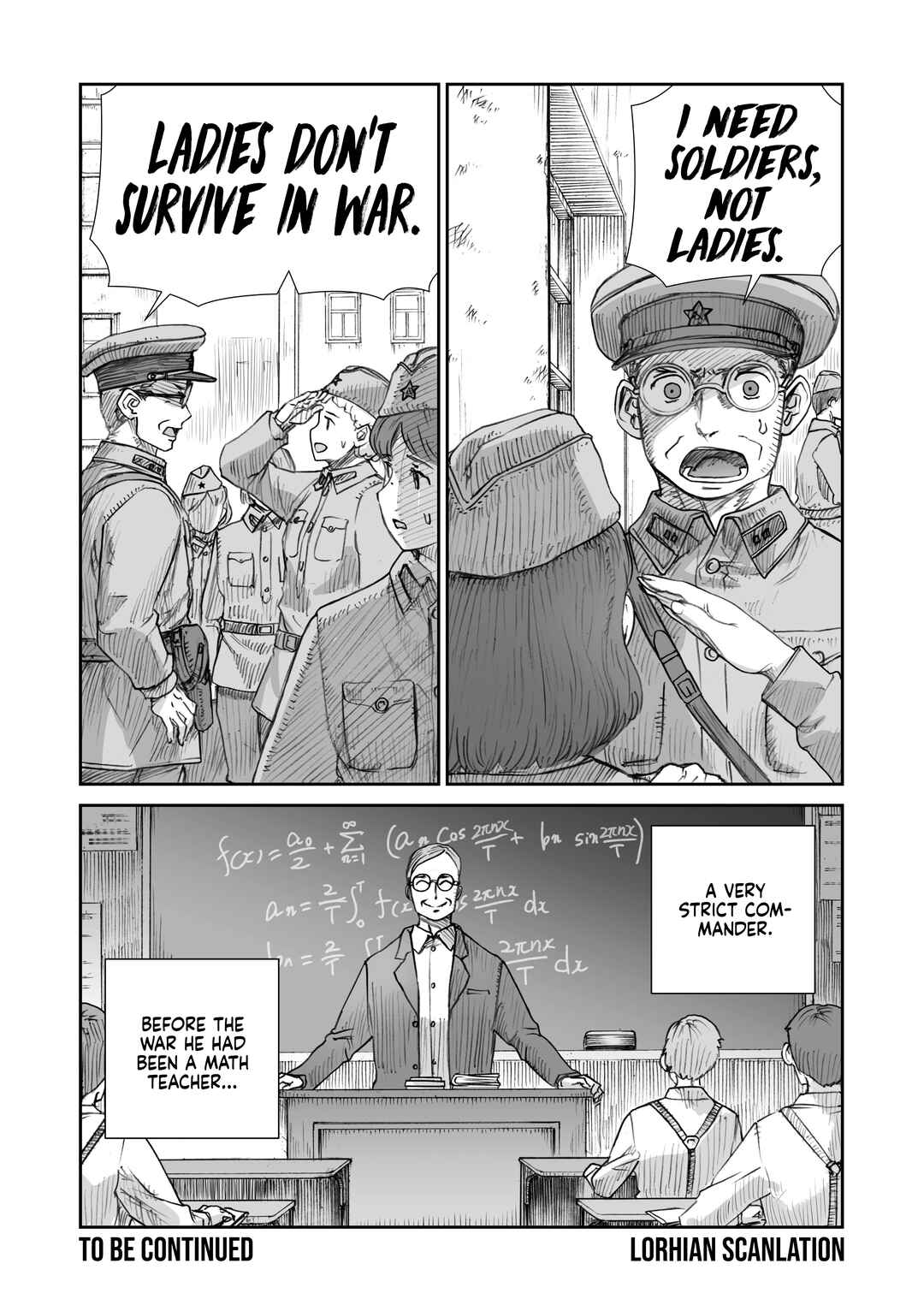 Page 12 Chapter 26.3 Sensou wa Onna no Kao wo Shiteinai