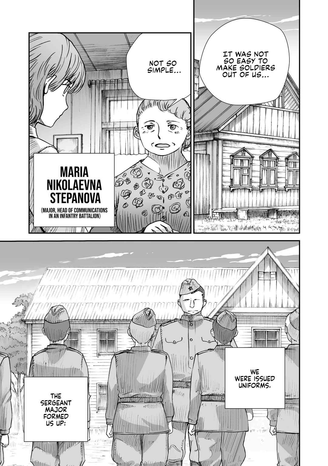 Page 3 Chapter 26.3 Sensou wa Onna no Kao wo Shiteinai