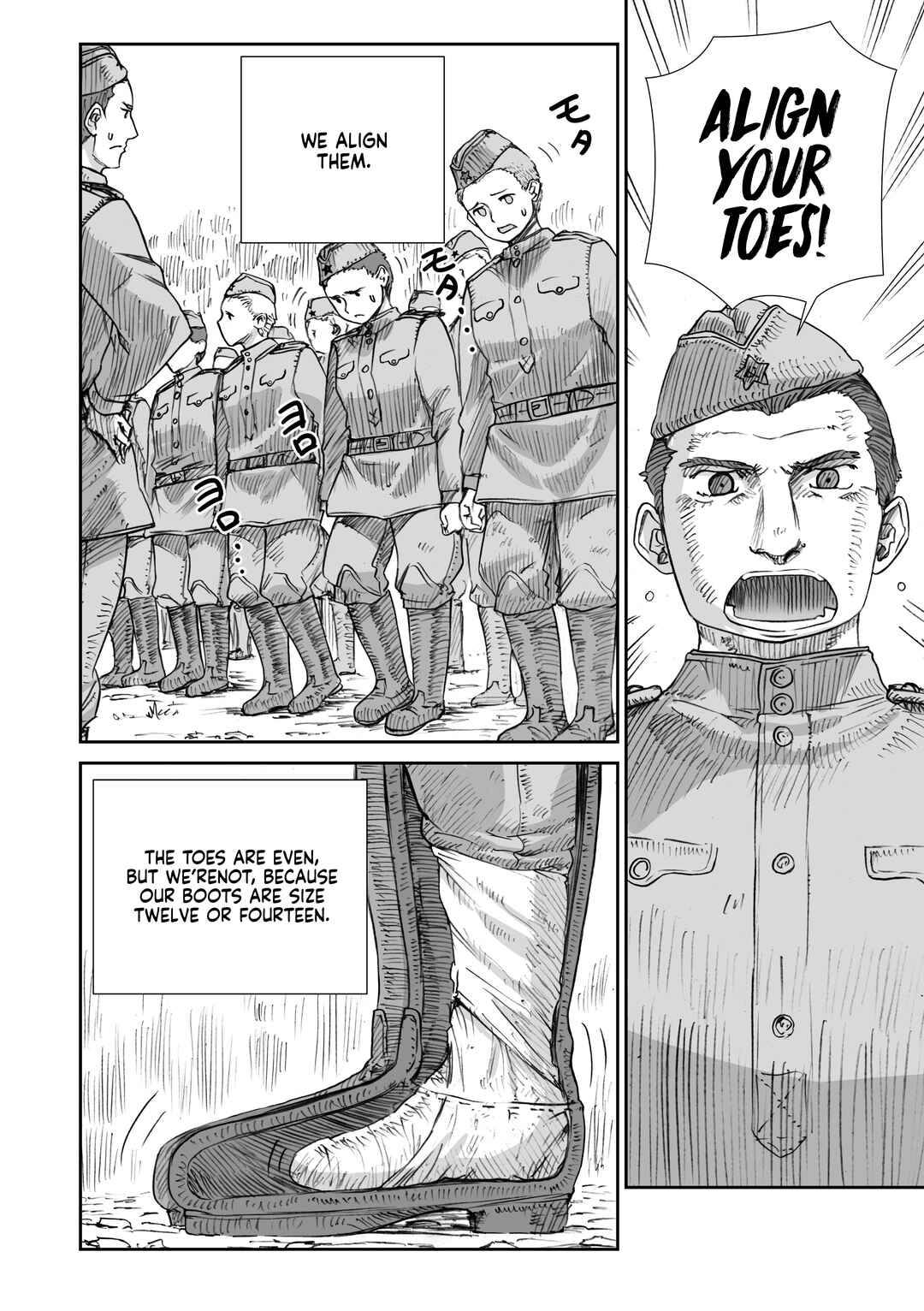 Page 4 Chapter 26.3 Sensou wa Onna no Kao wo Shiteinai