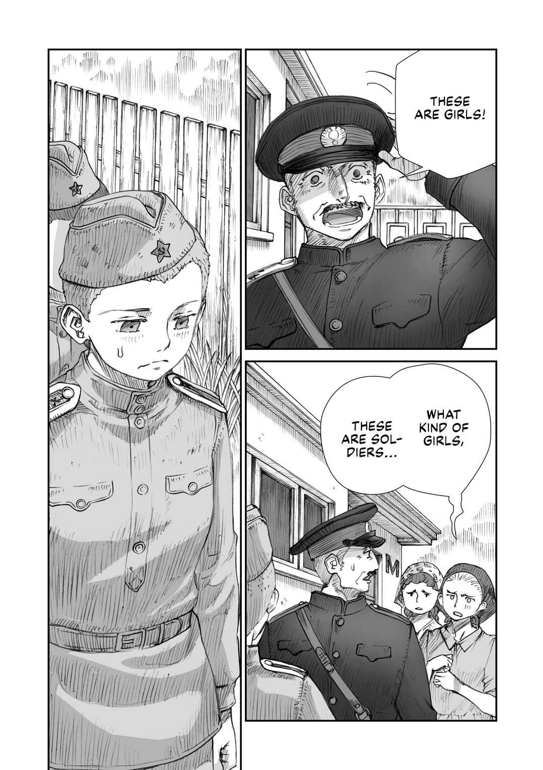 Page 9 Chapter 26.3 Sensou wa Onna no Kao wo Shiteinai