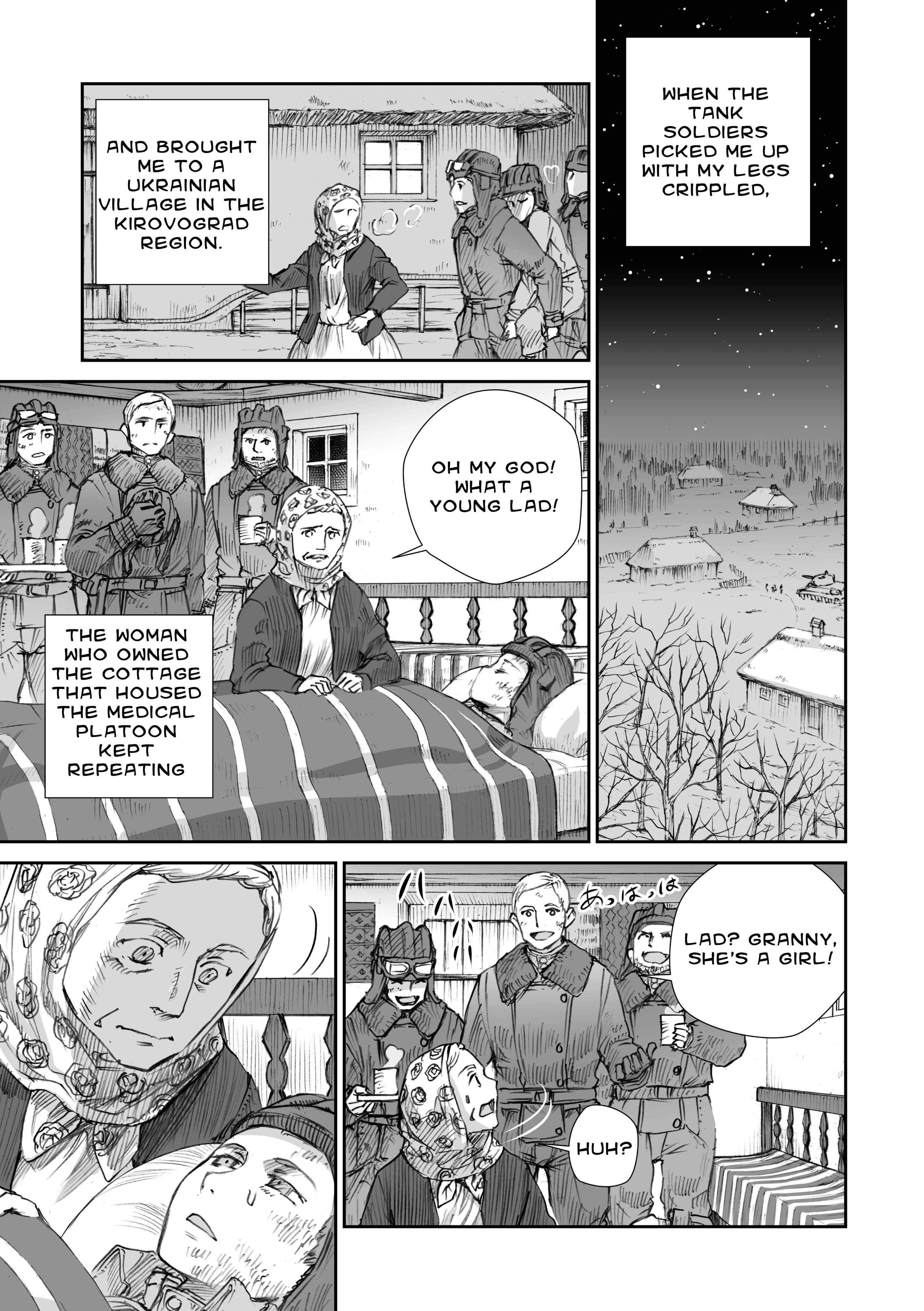 Page 13 Chapter 11.2 Sensou wa Onna no Kao wo Shiteinai
